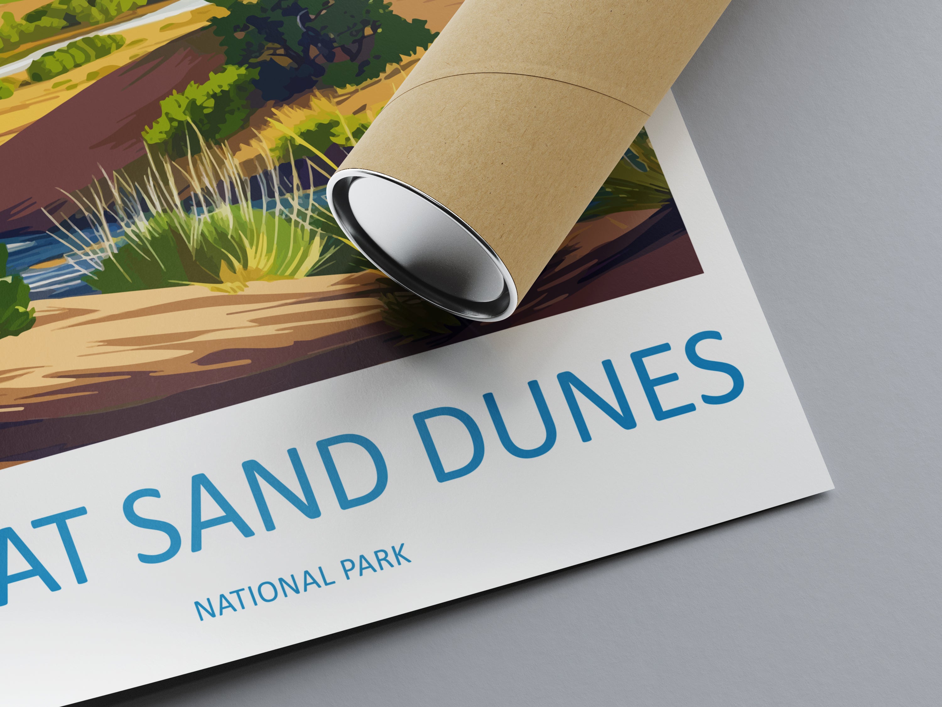 Great Sand Dunes US National Park Travel Print