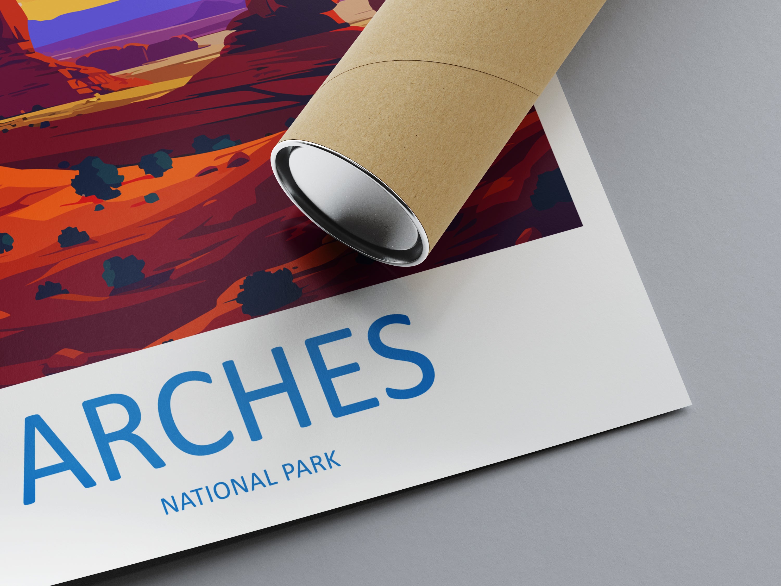 Arches US National Park Travel Print