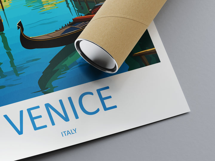 Venice Italy Travel Poster