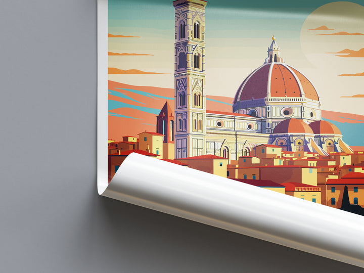 Florence Italy Travel Poster