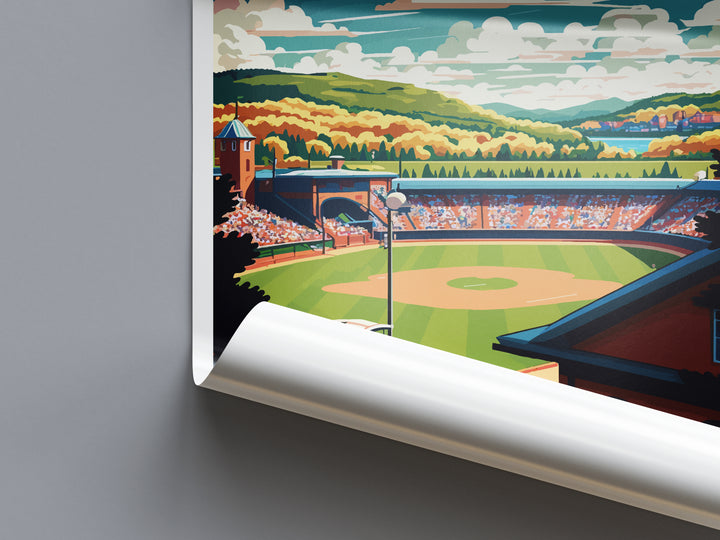 Cooperstown USA Travel Poster
