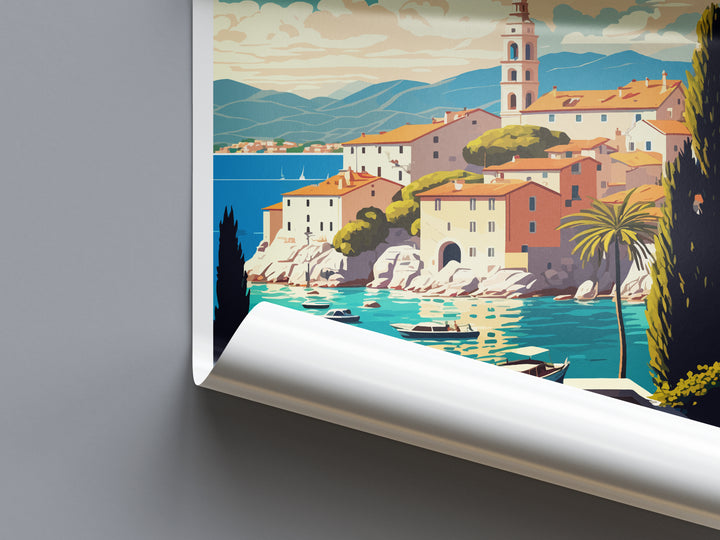 Brac Croatia Travel Poster