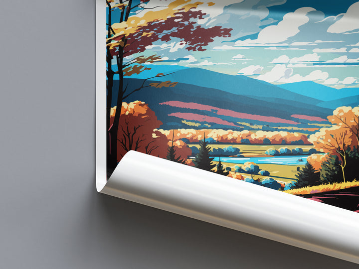 The Catskills USA Travel Poster
