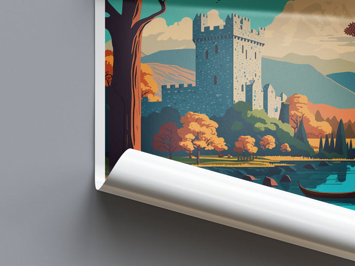 Killarney National Park Ireland Travel Poster