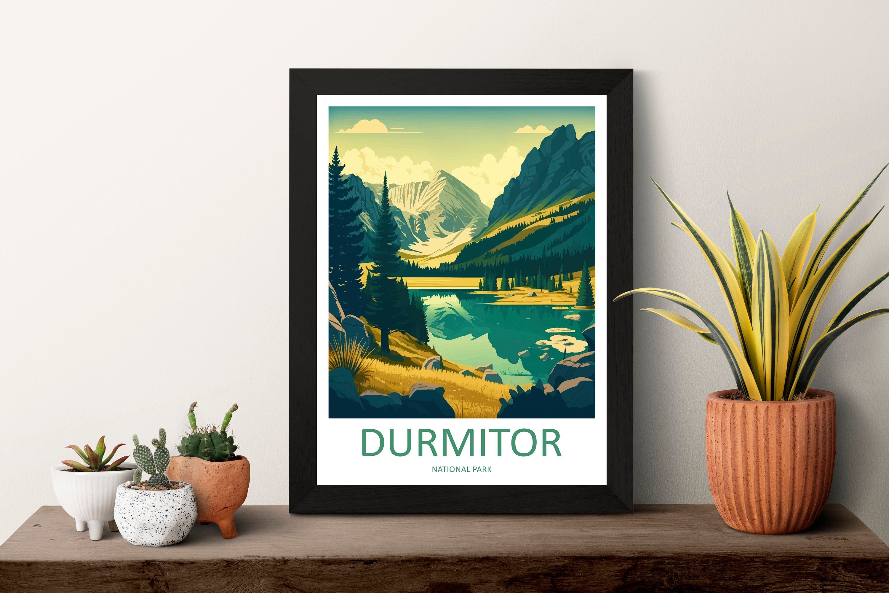 Durmitor National Park Travel Print Durmitor Home Décor National Park Art Print Montenegro