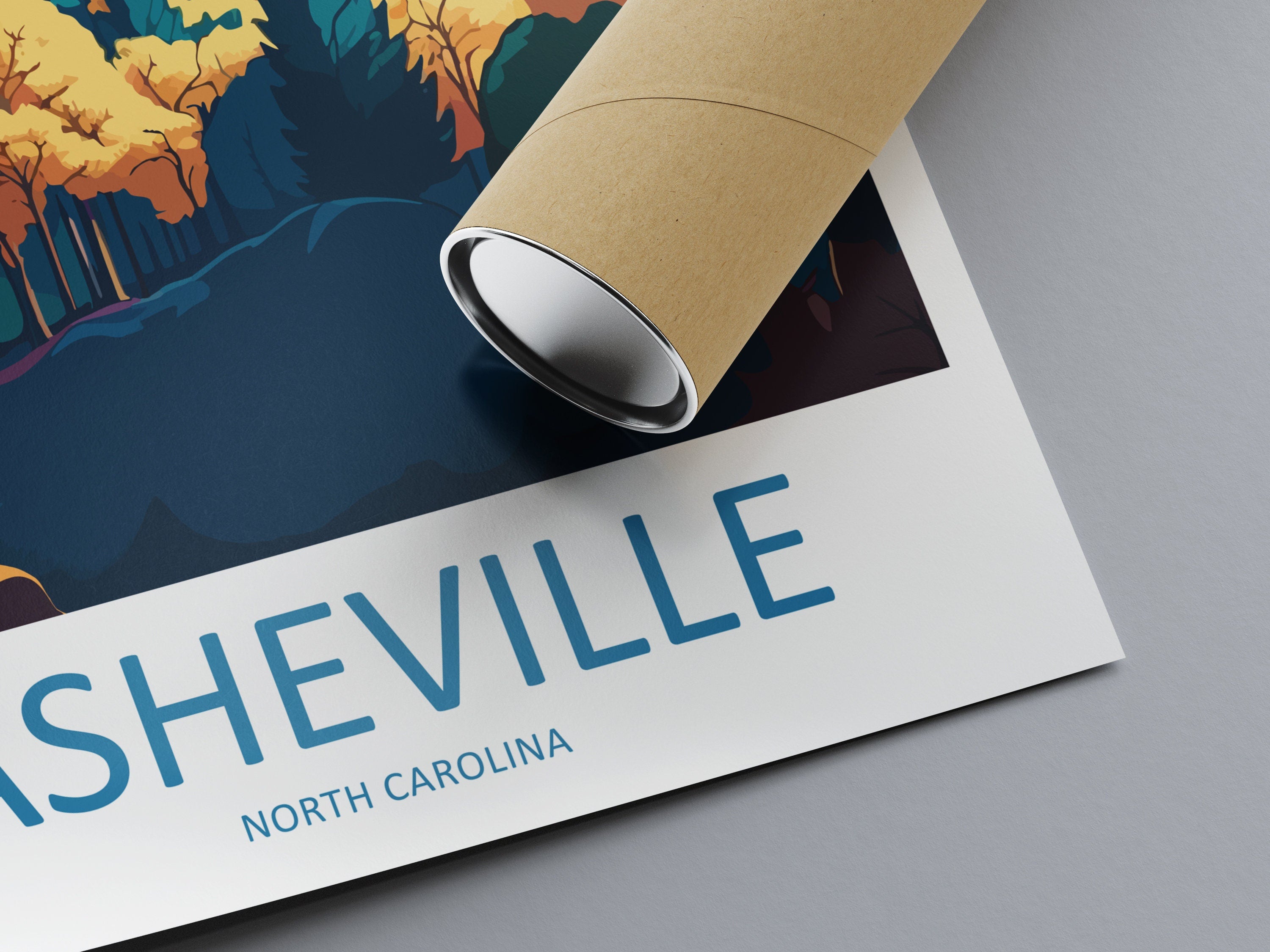 Asheville Print Asheville Home Décor North Carolina Art Print Asheville Wall Print For Asheville Gift Wall Hanging North Carolina Artwork