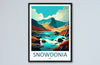 Snowdonia Print Snowdonia Home Decor Landscape Art Print Snowdonia