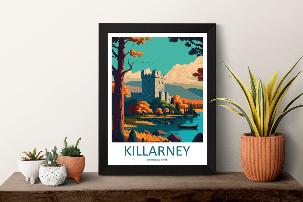 Killarney National Park Print Killarney Home Decor Landscape Art Print Killarney Wall Art for Ireland Enthusiast Gift Wall Hanging Killarney