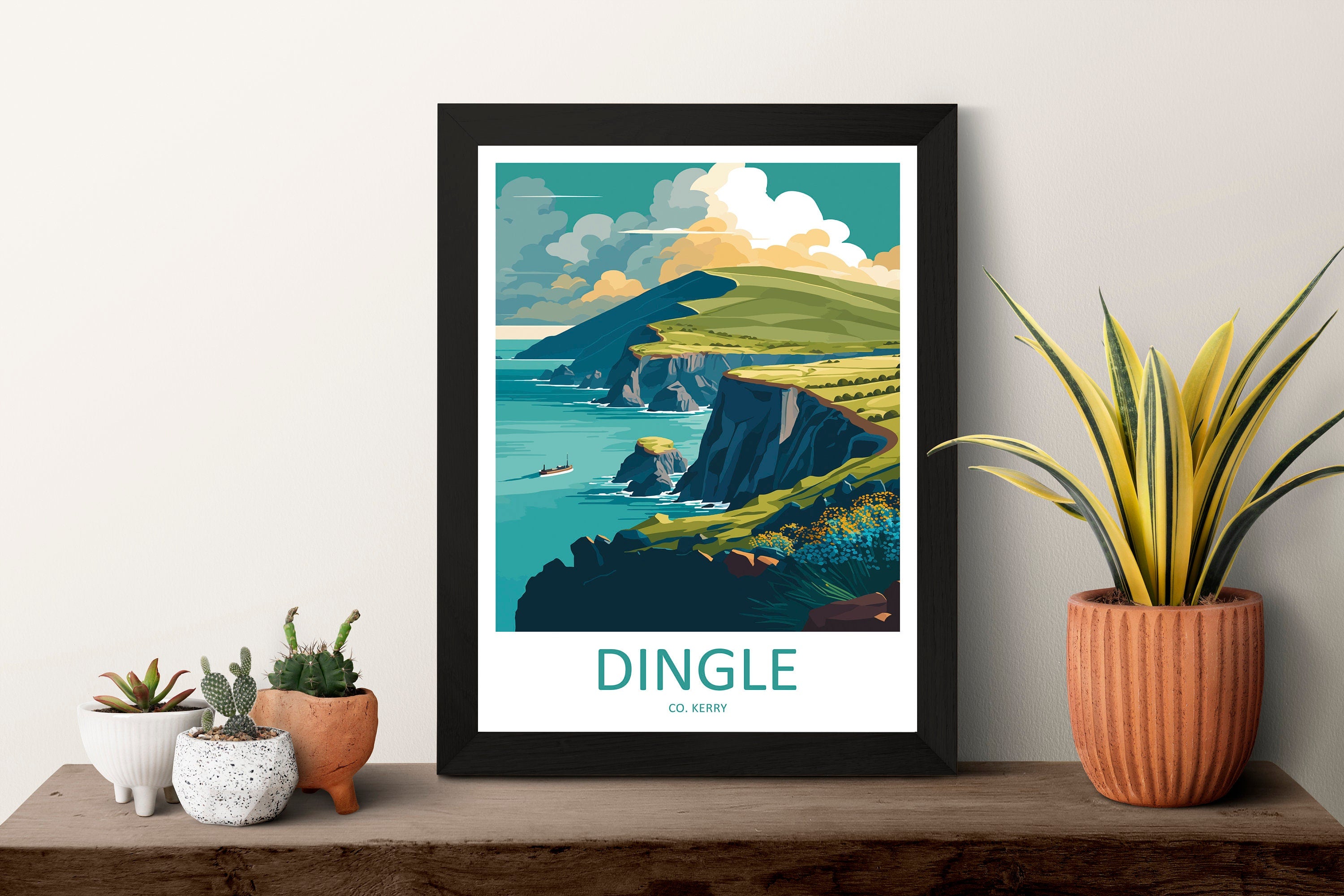 Dingle Peninsula Print Dingle Peninsula Home Decor Landscape Art Print Dingle Peninsula