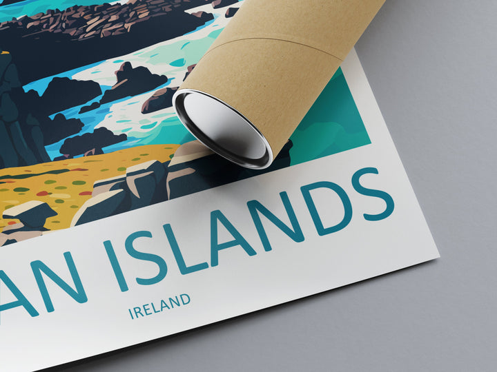Aran Islands Print Aran Islands Home Decor Landscape Art Print Aran Islands Wall Art for Ireland Enthusiast Gift Wall Hanging Aran Islands
