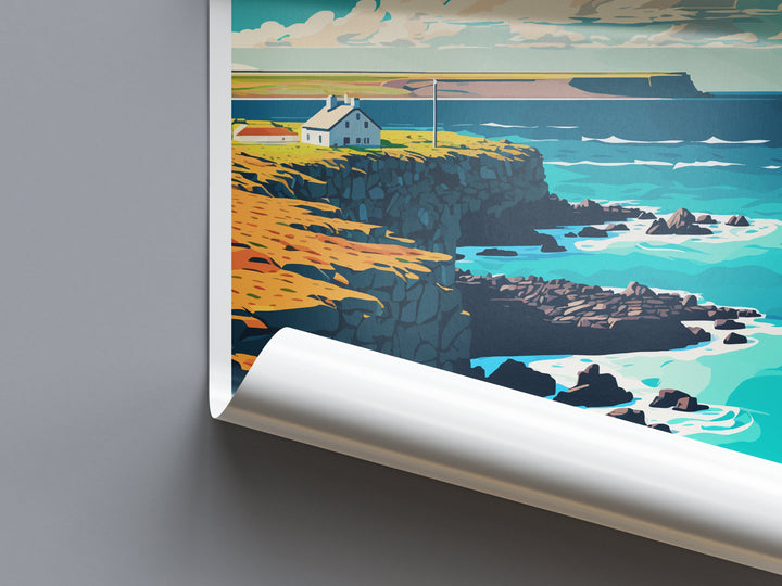 Aran Islands Print Aran Islands Home Decor Landscape Art Print Aran Islands Wall Art for Ireland Enthusiast Gift Wall Hanging Aran Islands