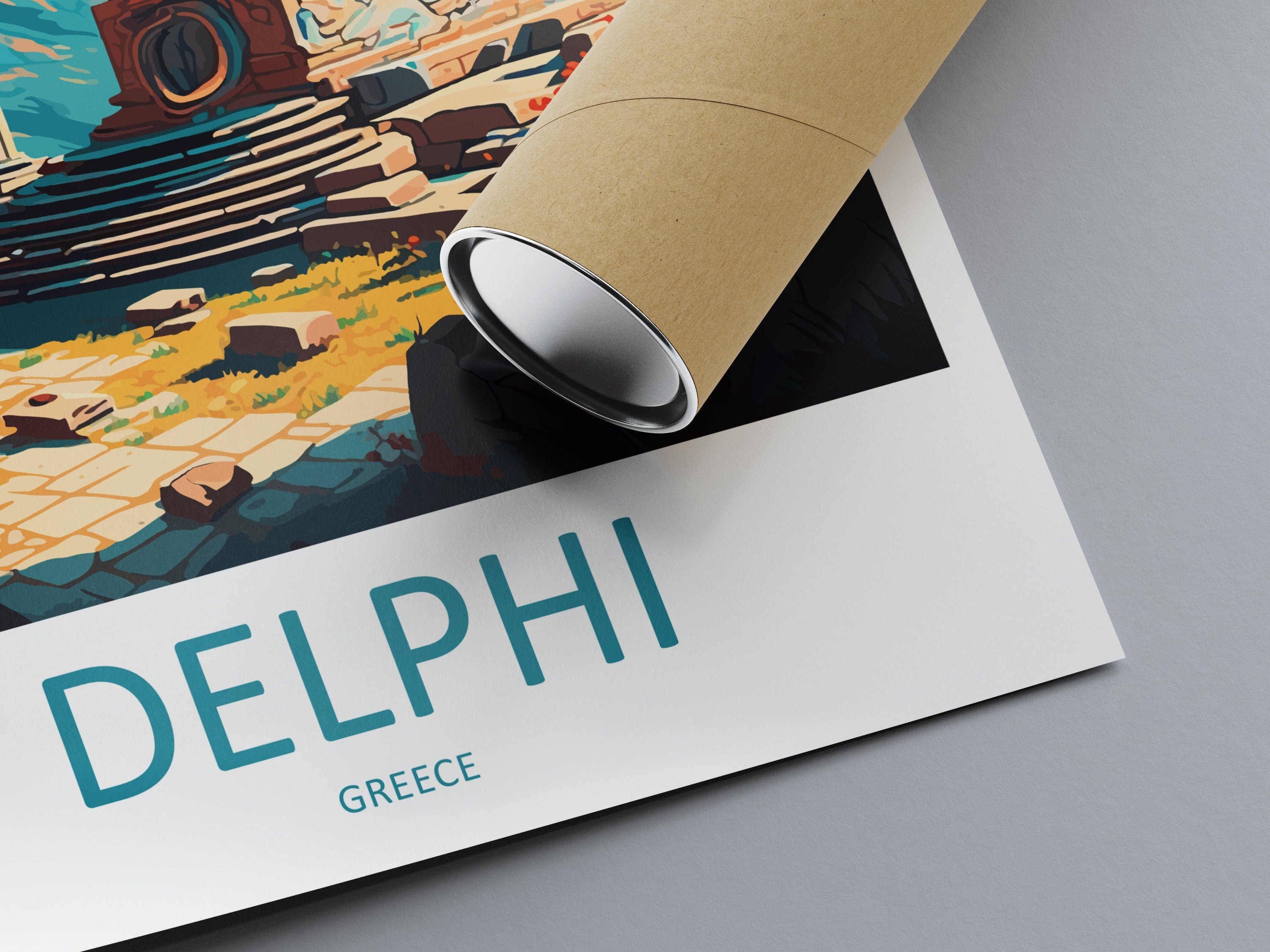 Delphi Travel Print