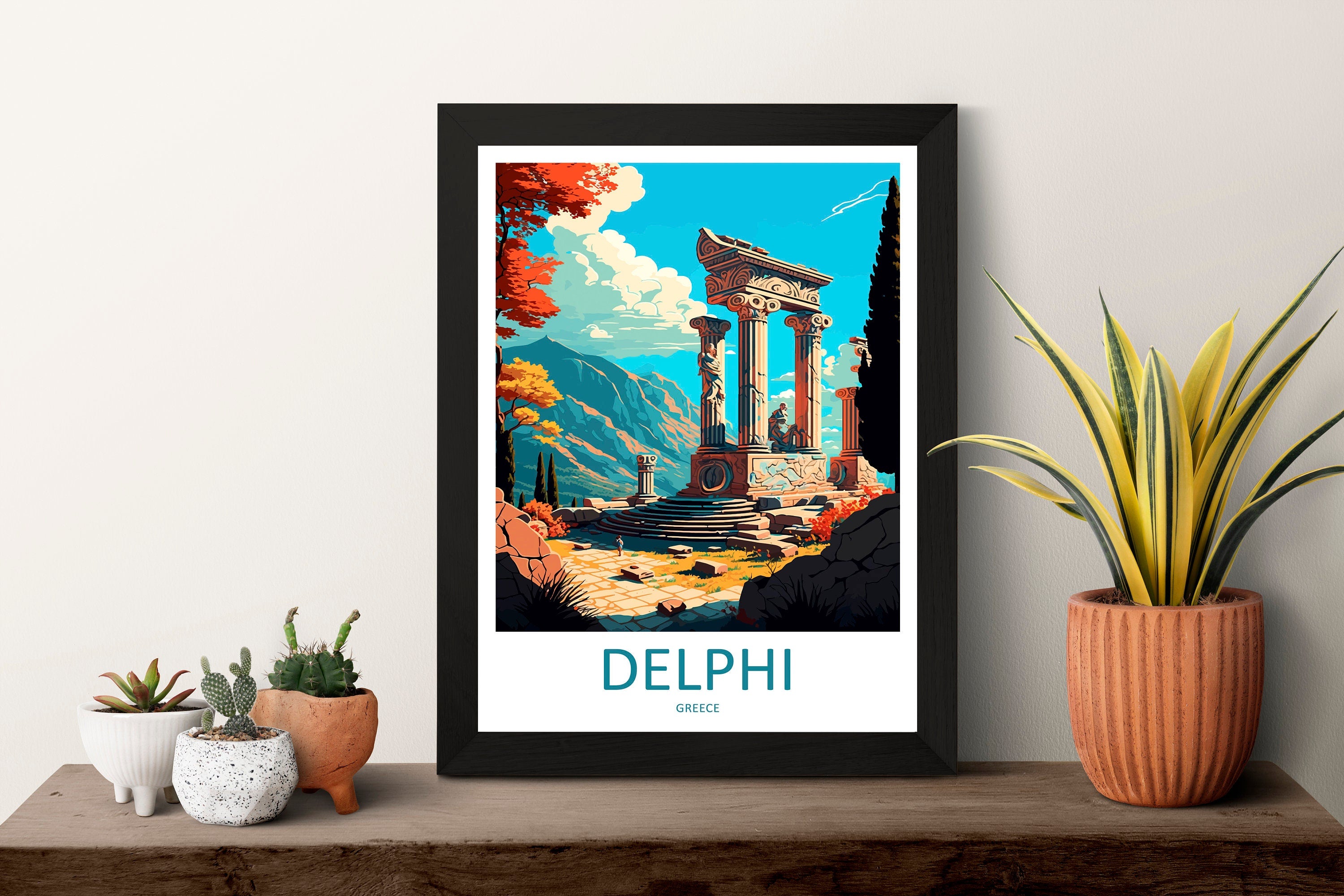 Delphi Travel Print