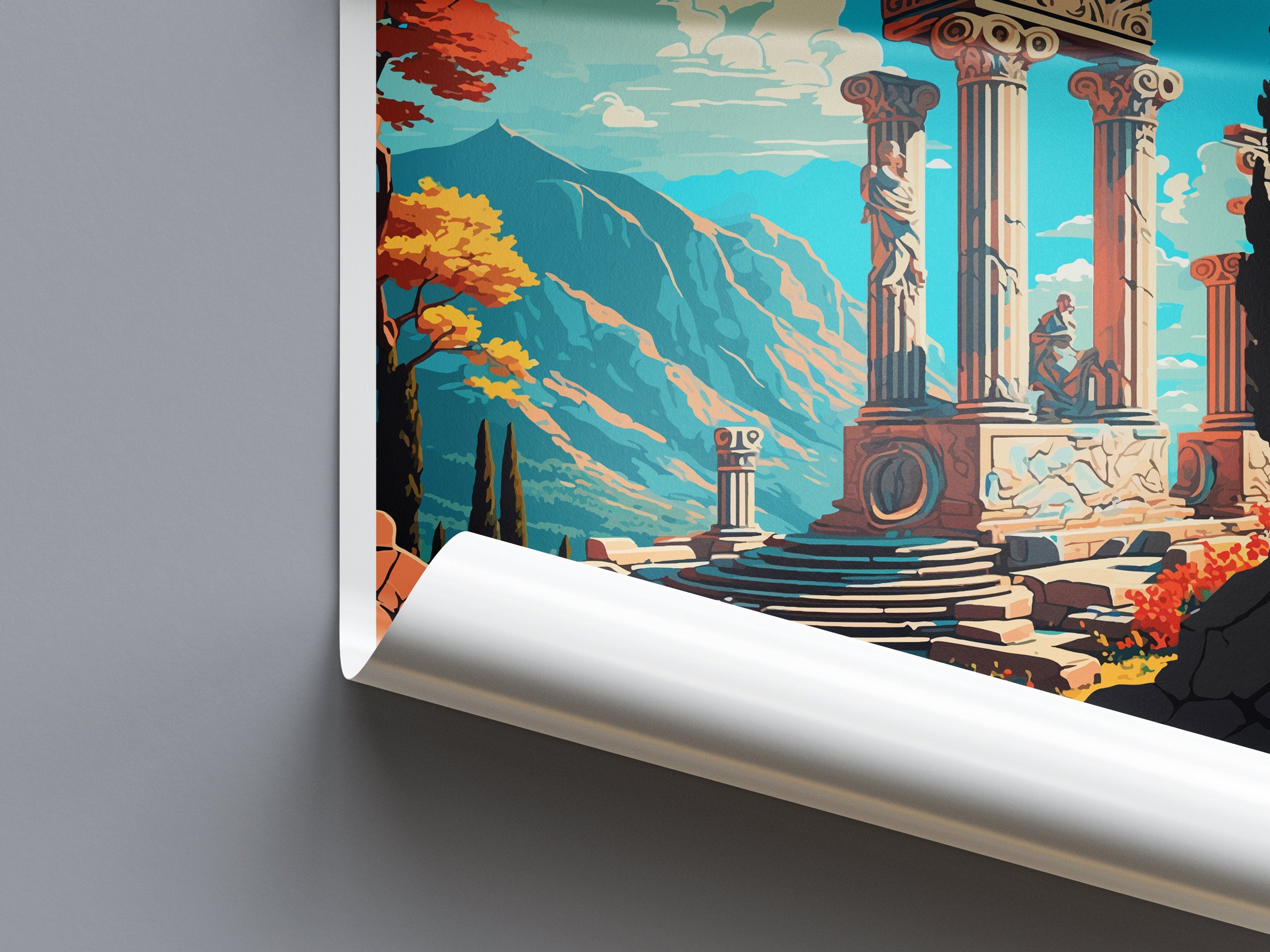 Delphi Travel Print