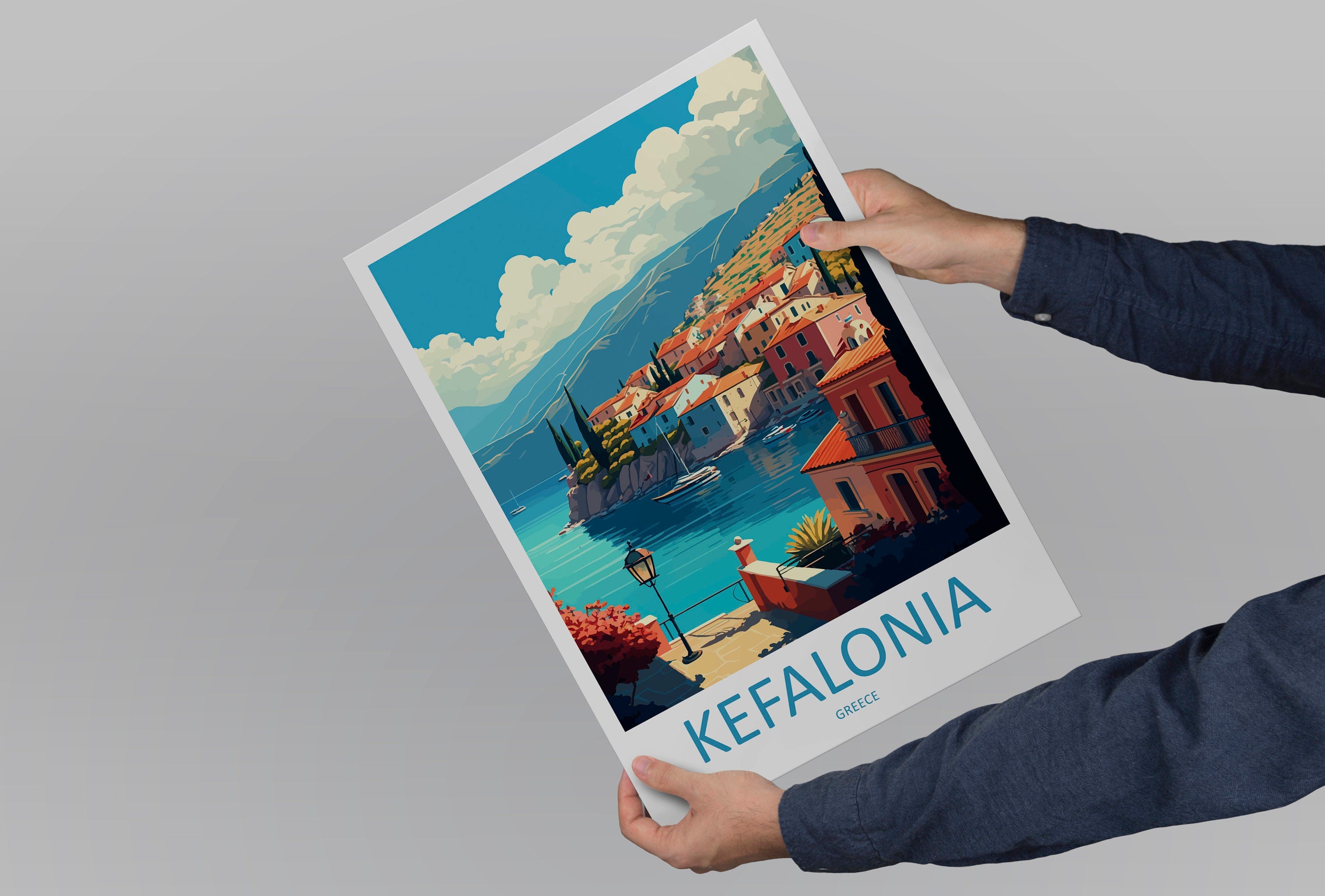 Kefalonia Travel Print