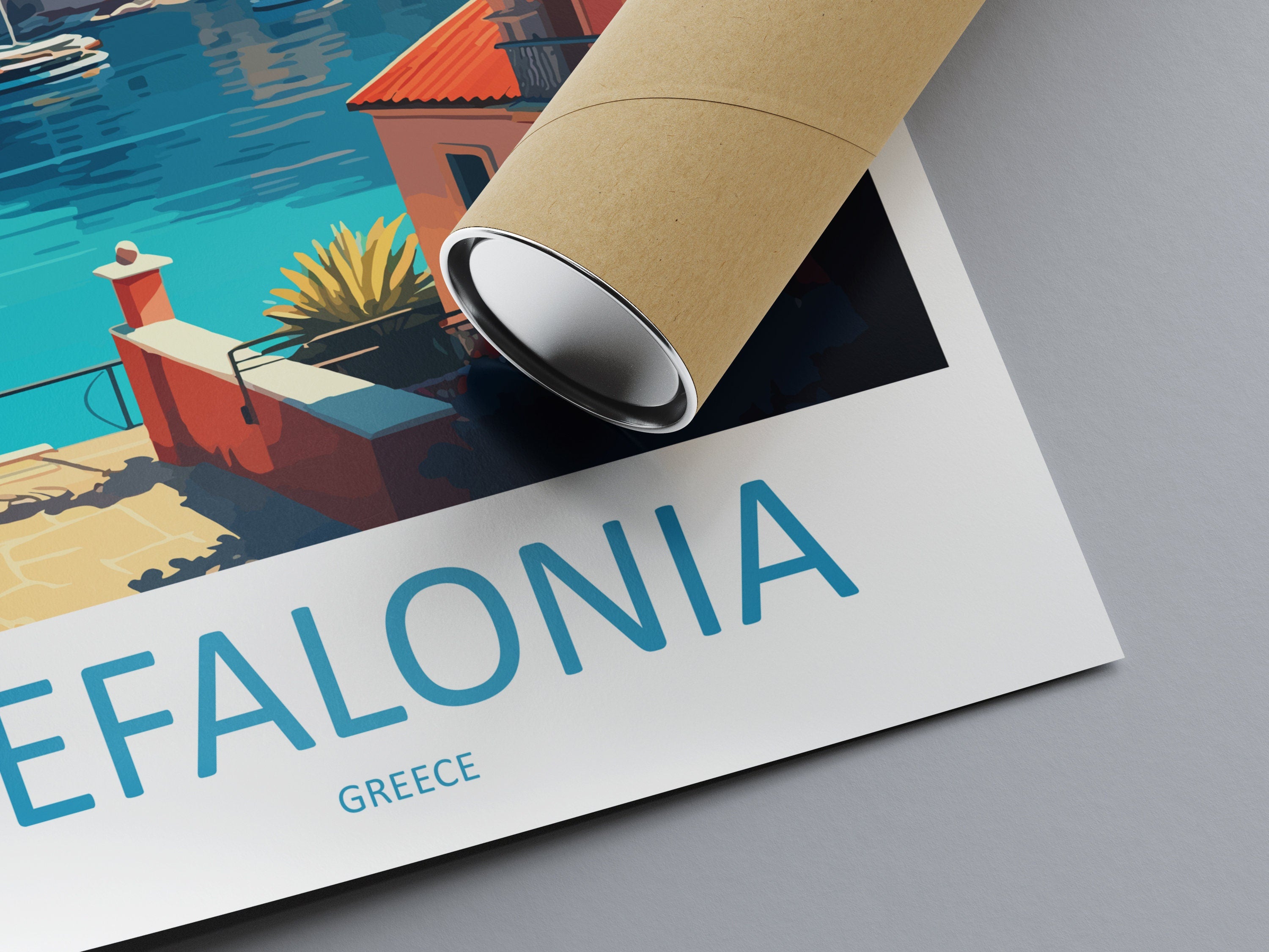 Kefalonia Travel Print