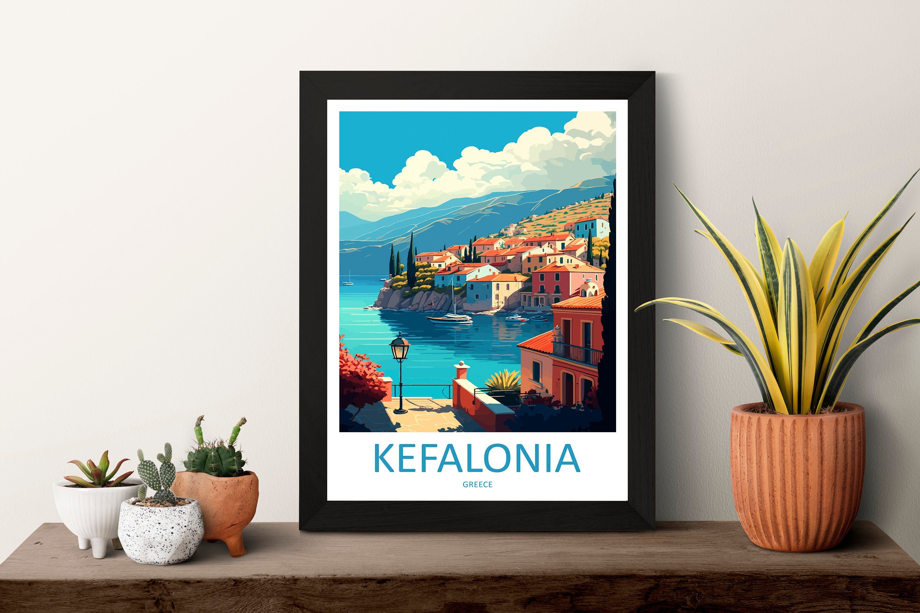 Kefalonia Travel Print