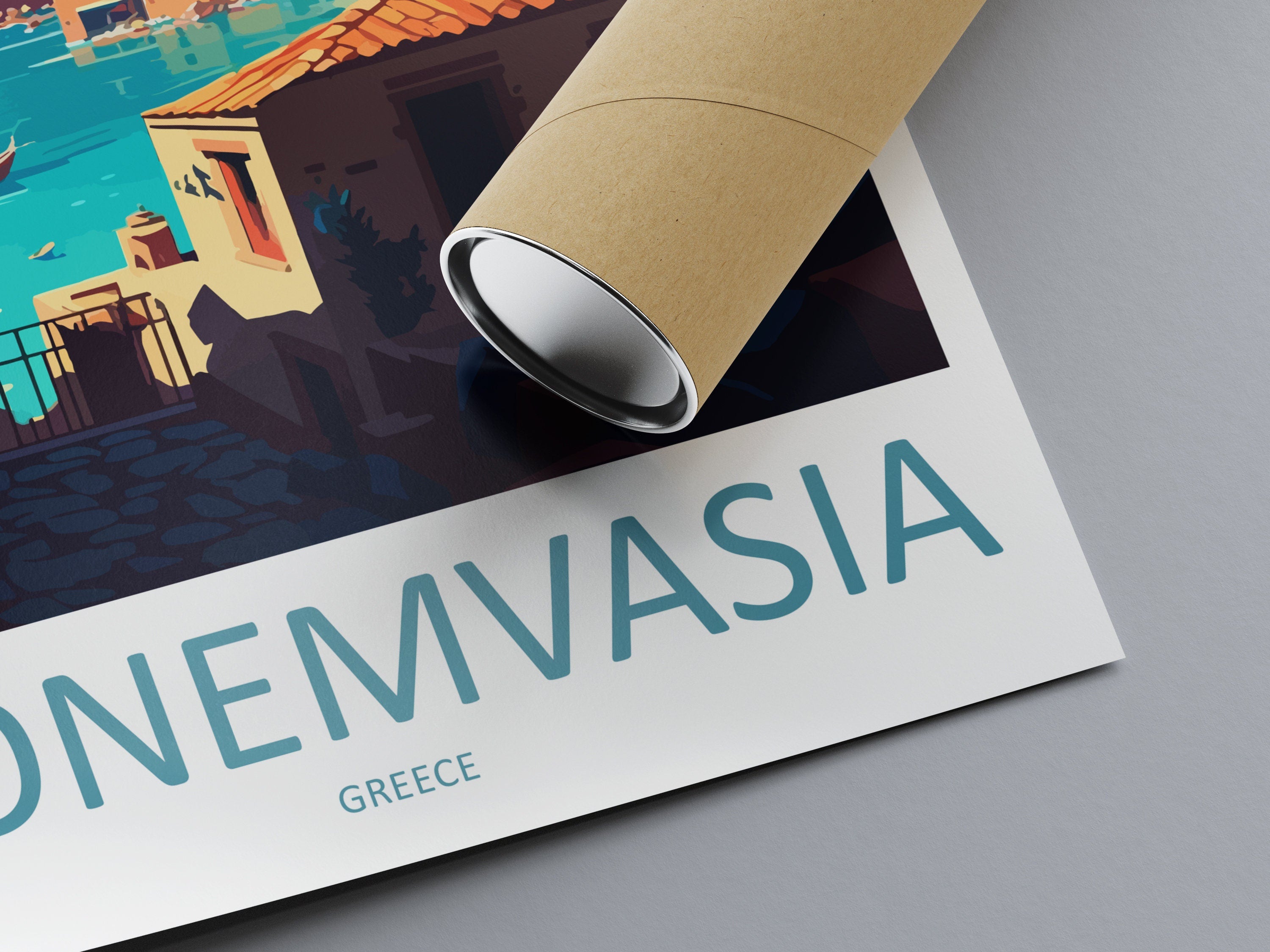 Monemvasia Travel Print