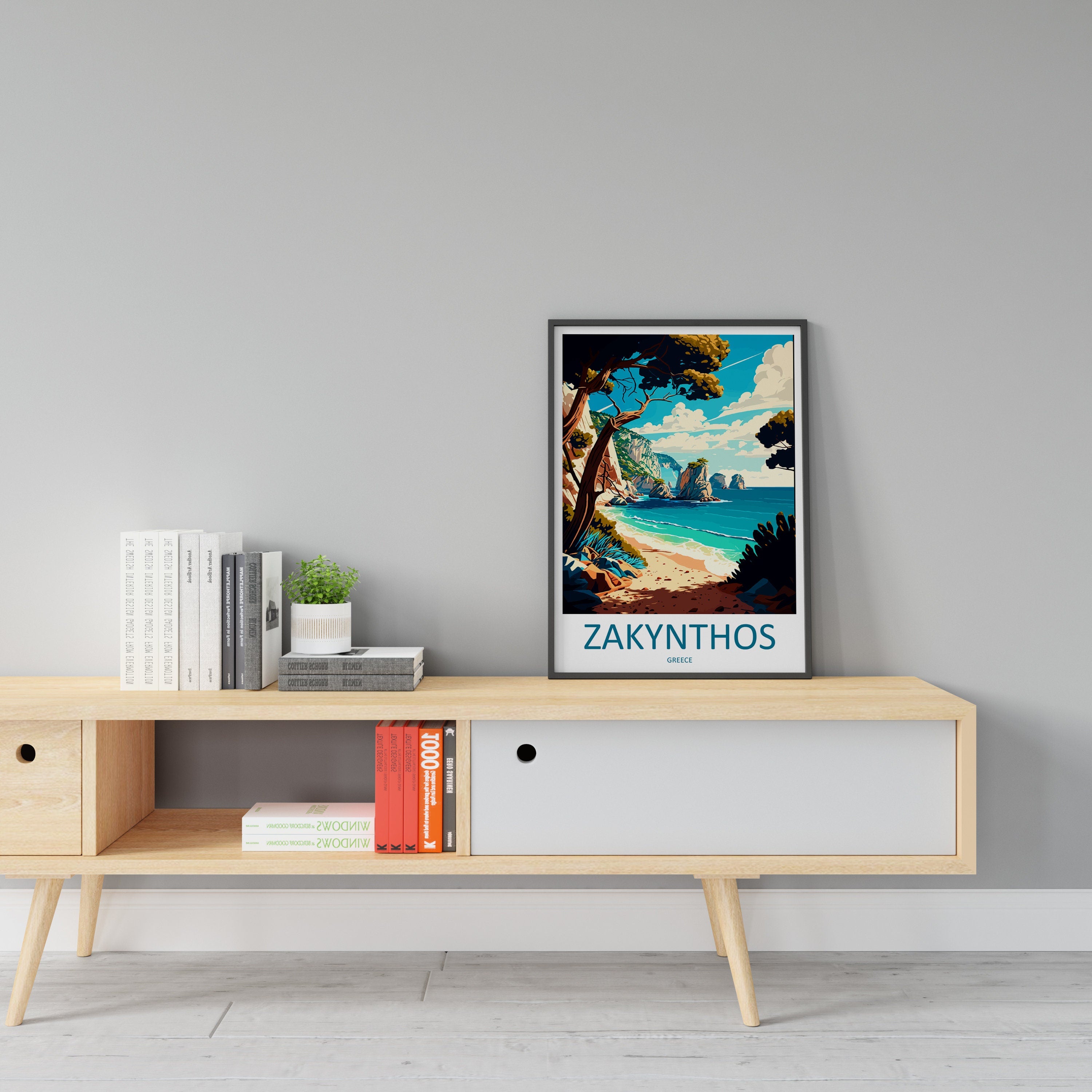 Zakynthos Travel Print