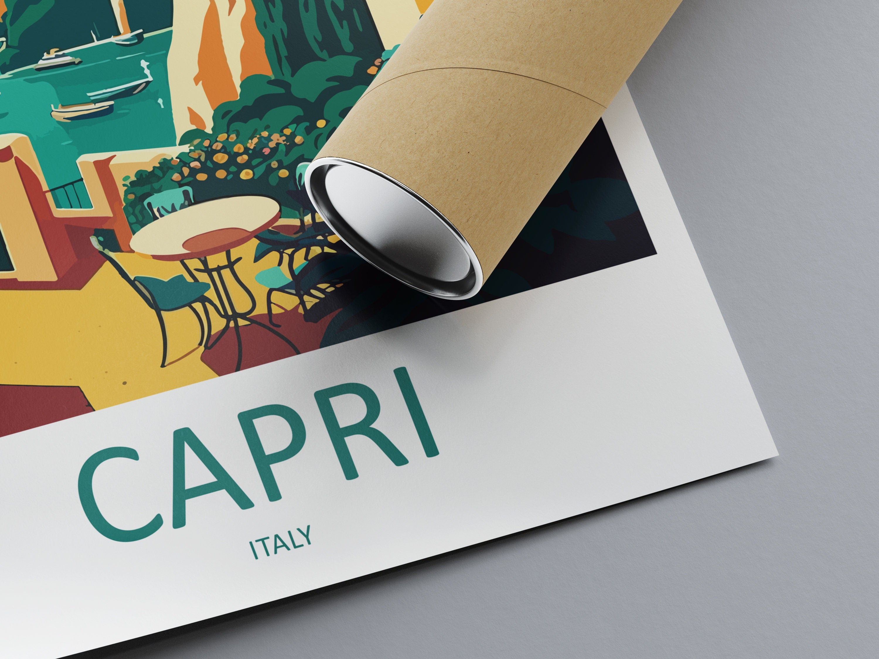 Capri Travel Print