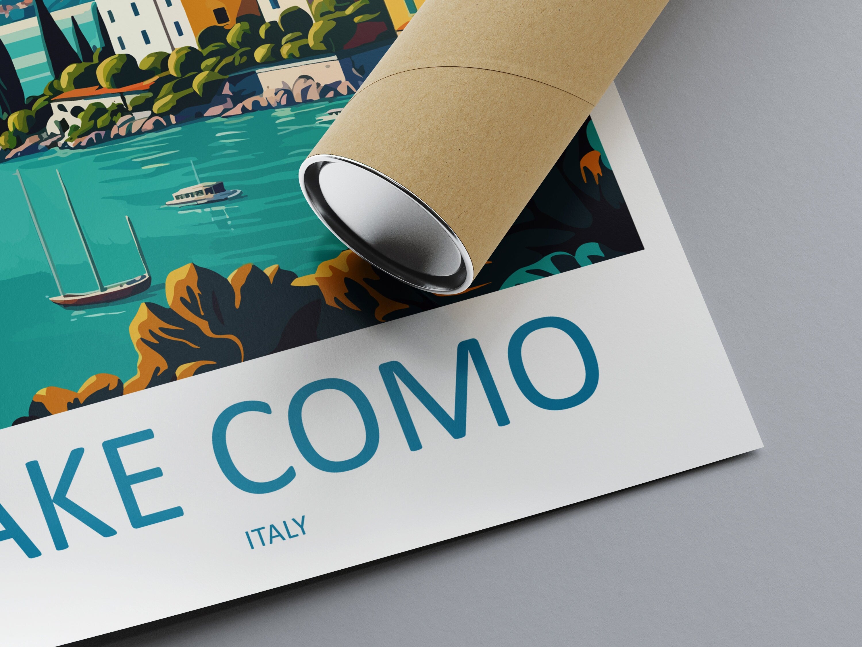 Lake Como Travel Print