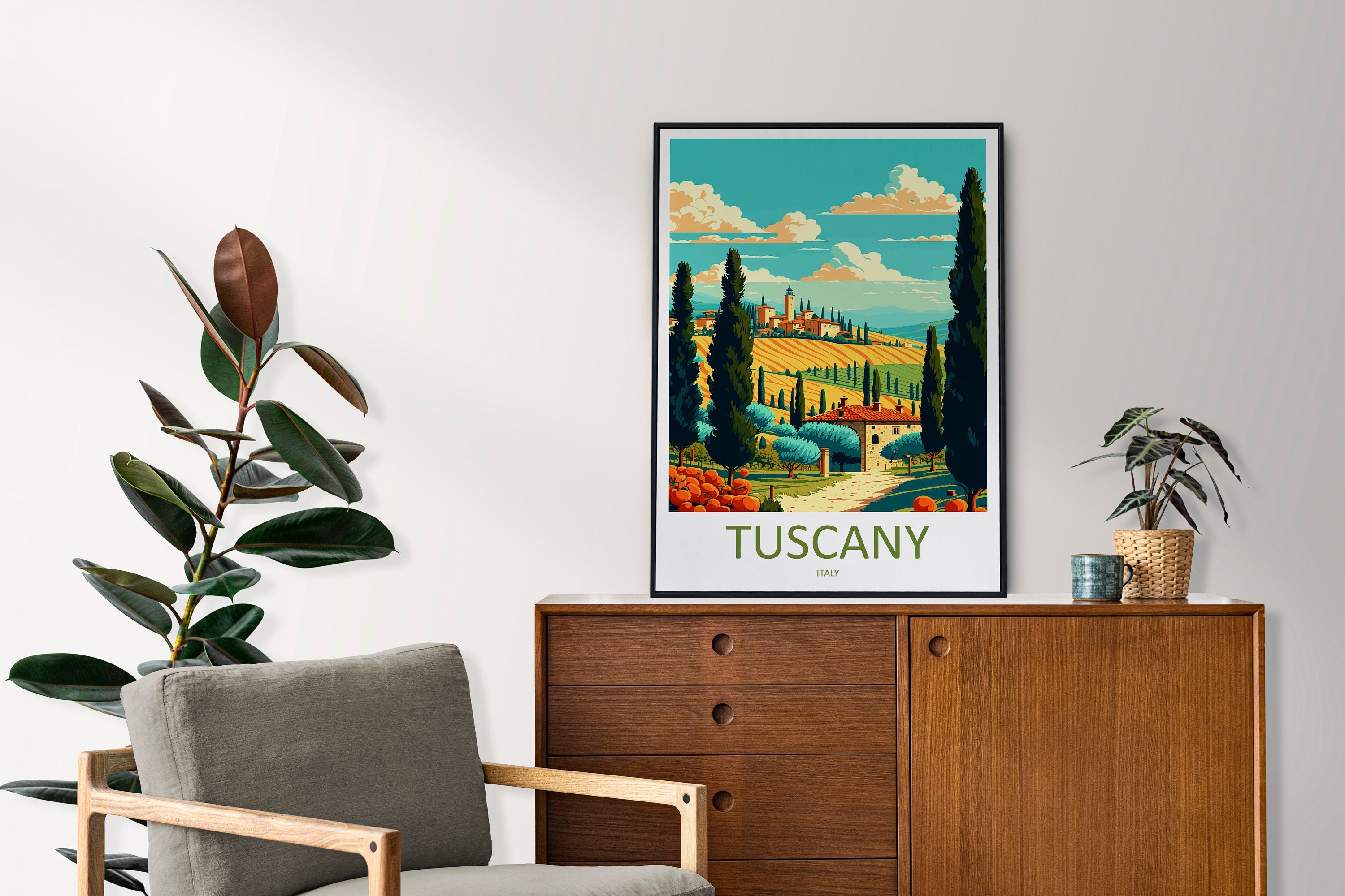 Tuscany Travel Print