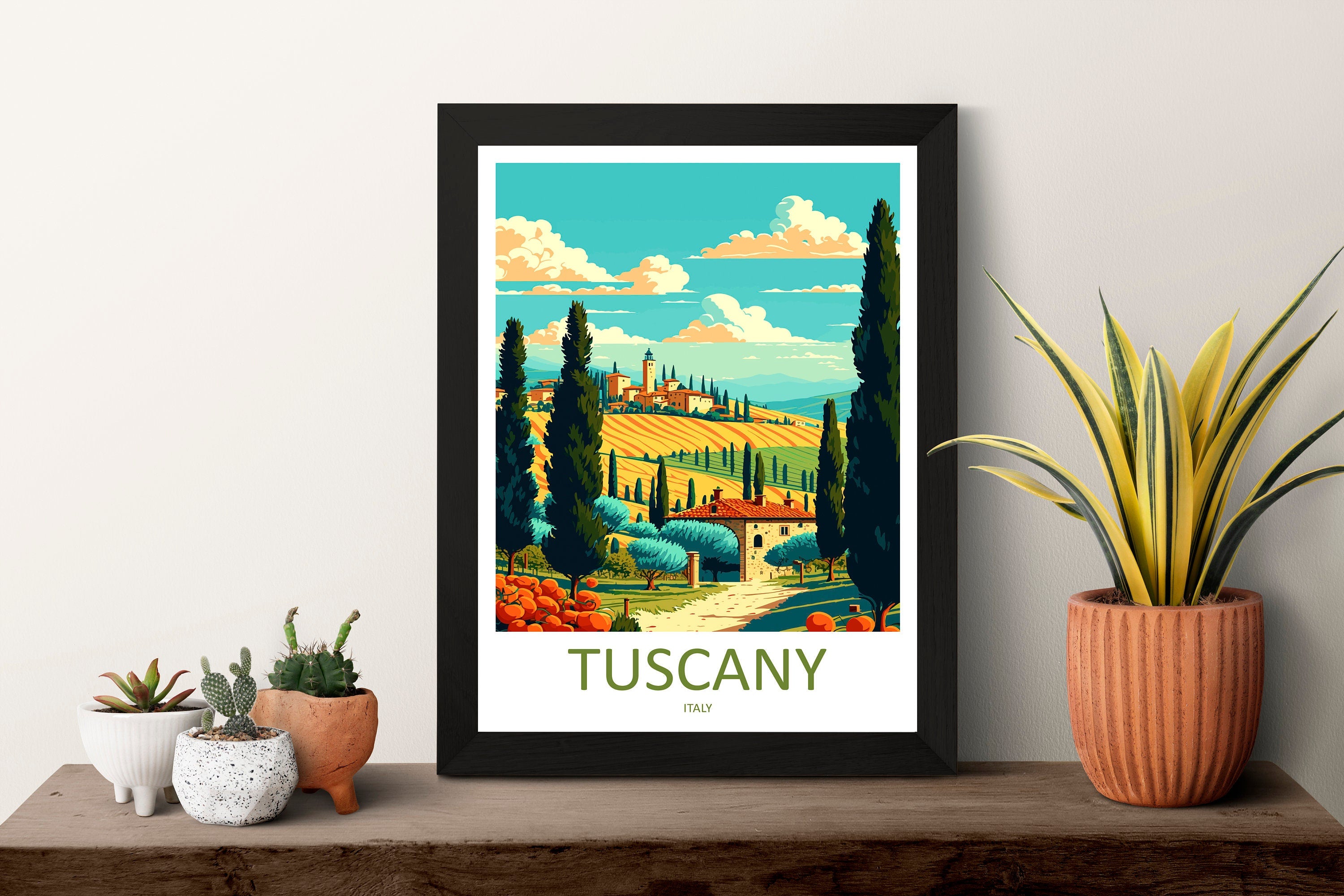 Tuscany Travel Print