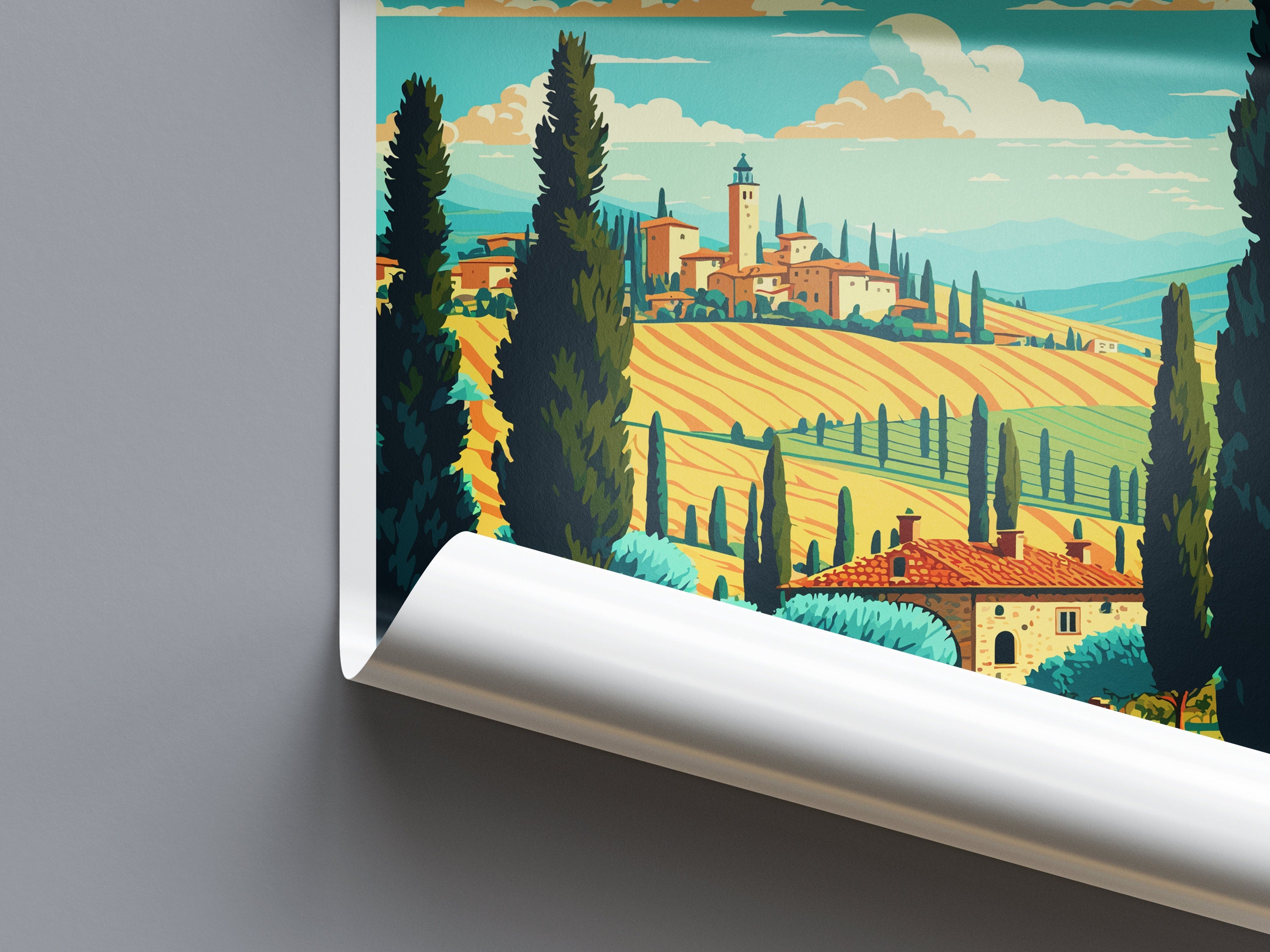 Tuscany Travel Print