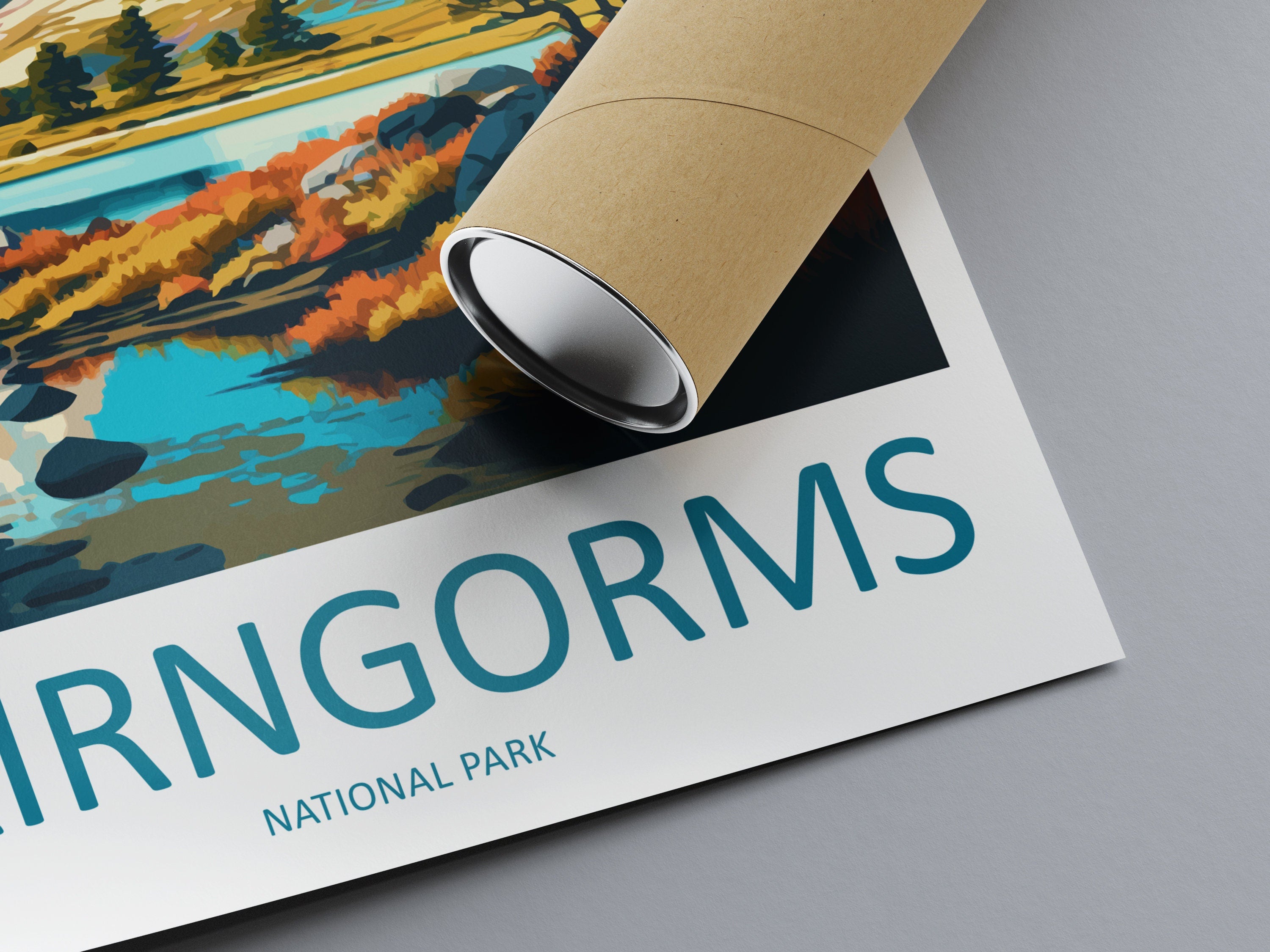 Cairngorms Travel Print