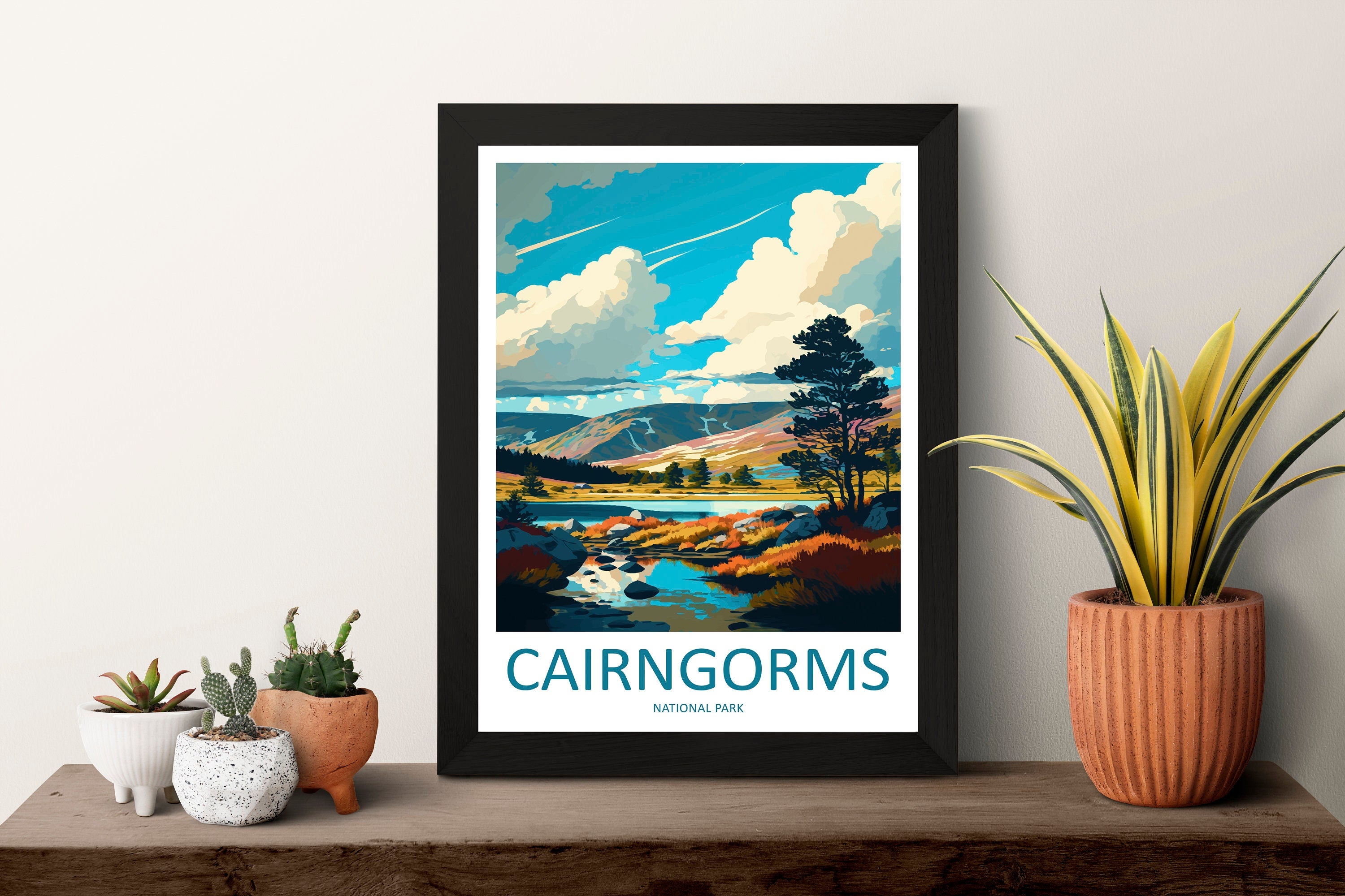 Cairngorms Travel Print