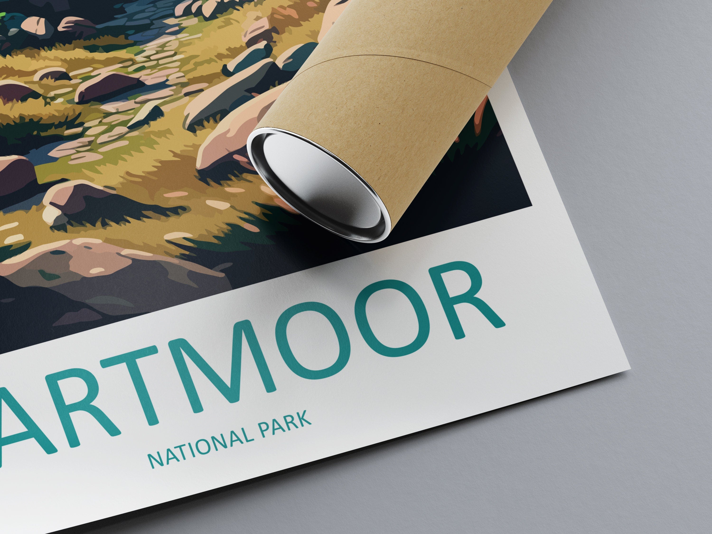 Dartmoor Travel Print