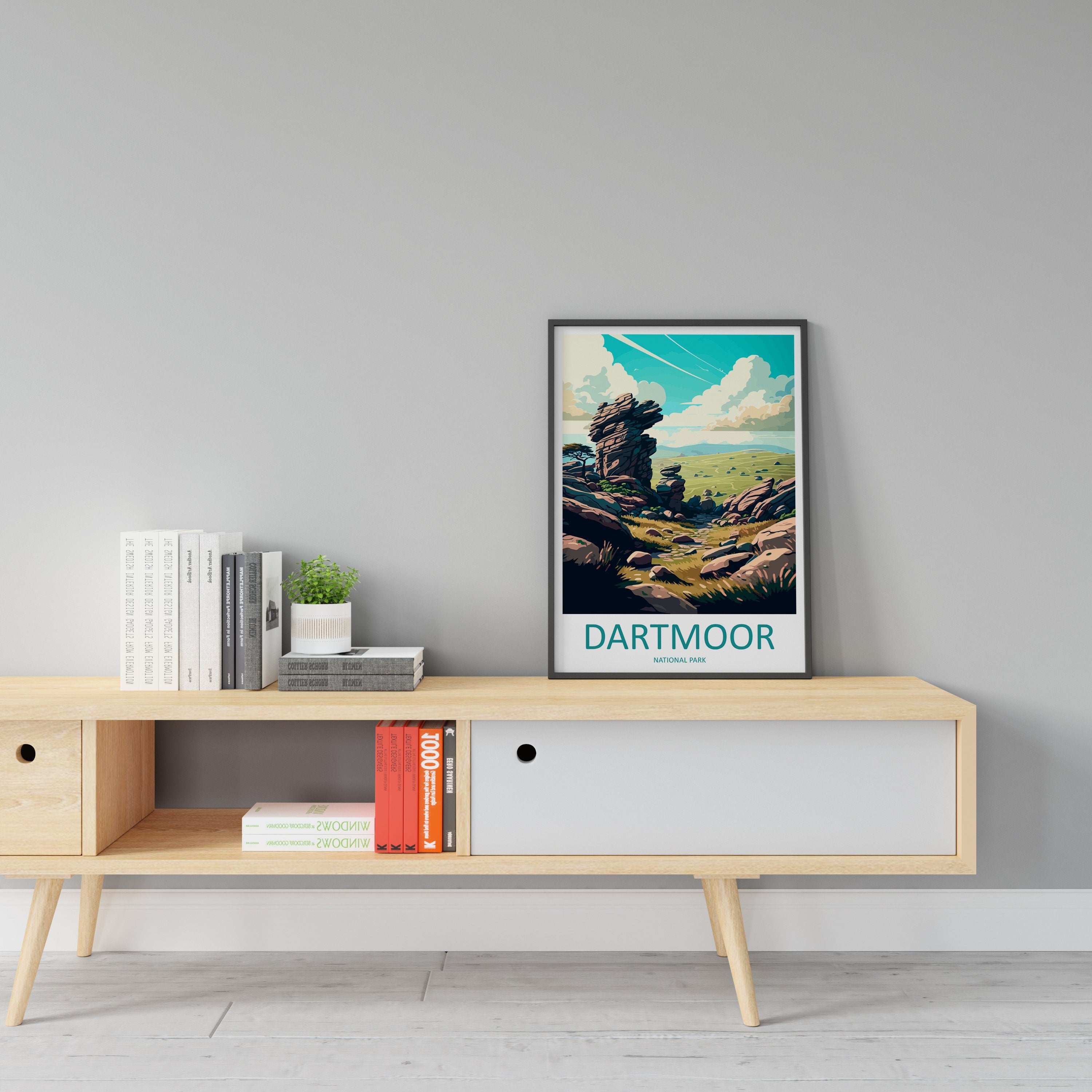 Dartmoor Travel Print