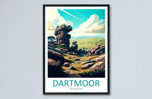 Dartmoor Travel Print