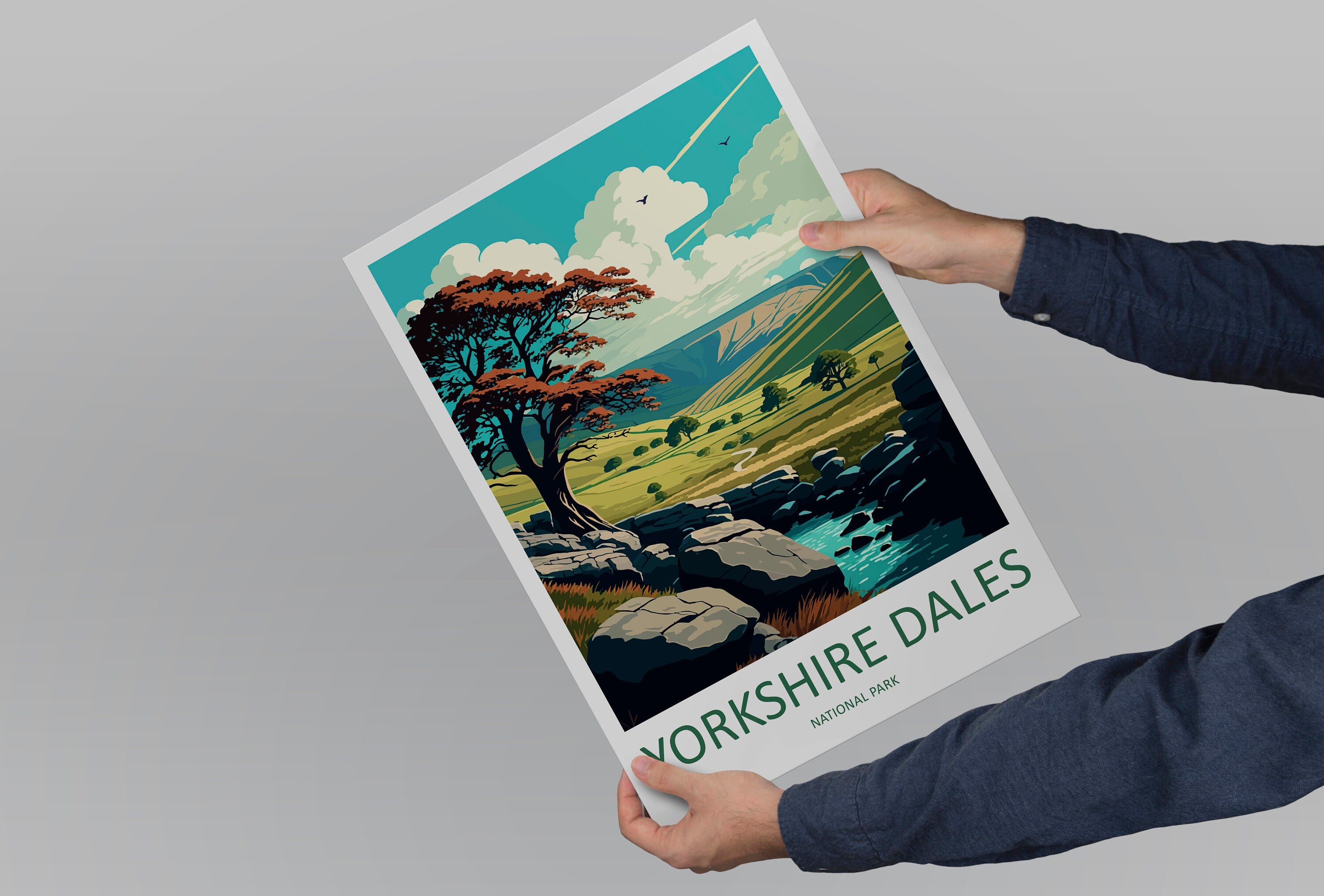 Yorkshire Dales Travel Print