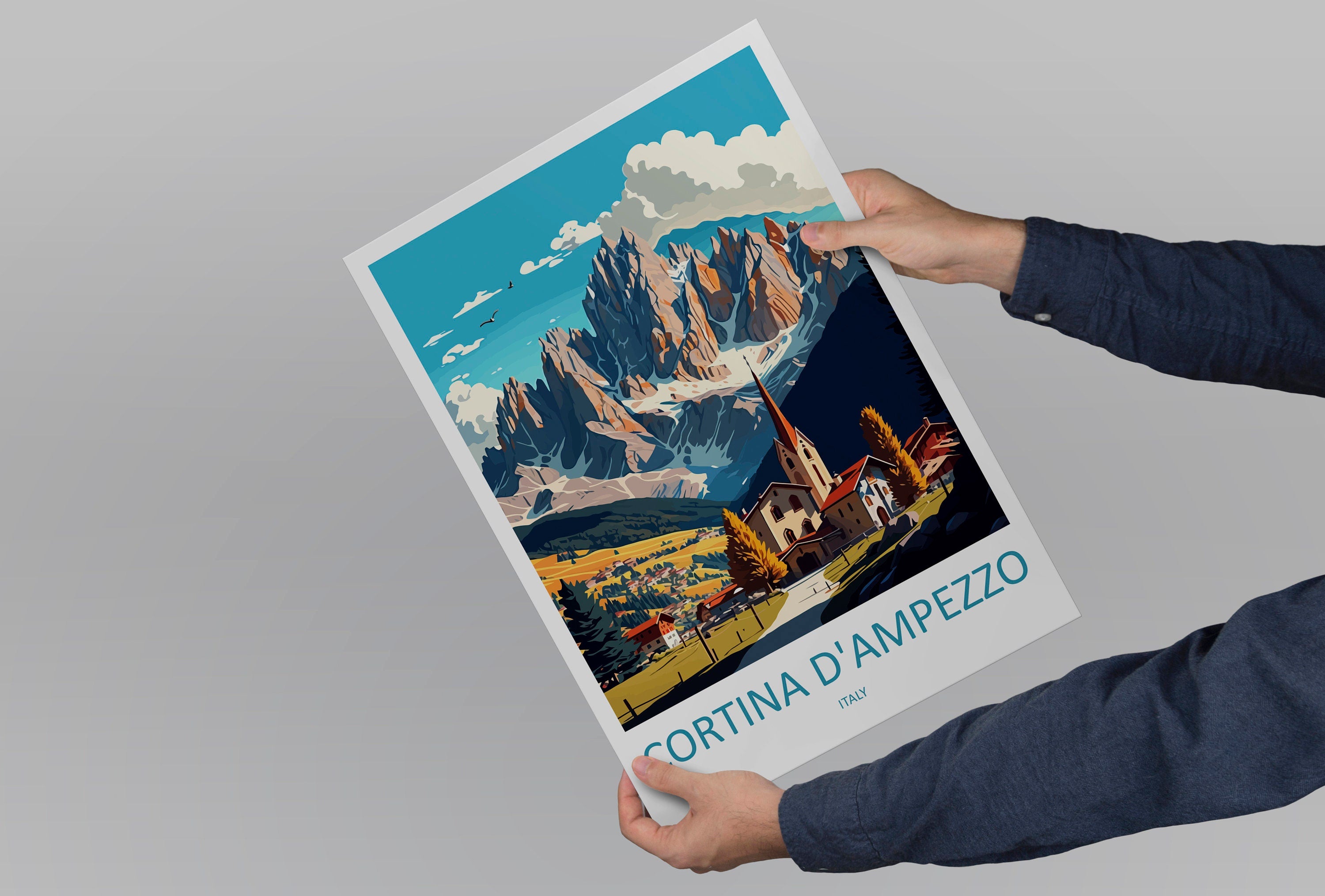 Cortina d'ampezzo Travel Print