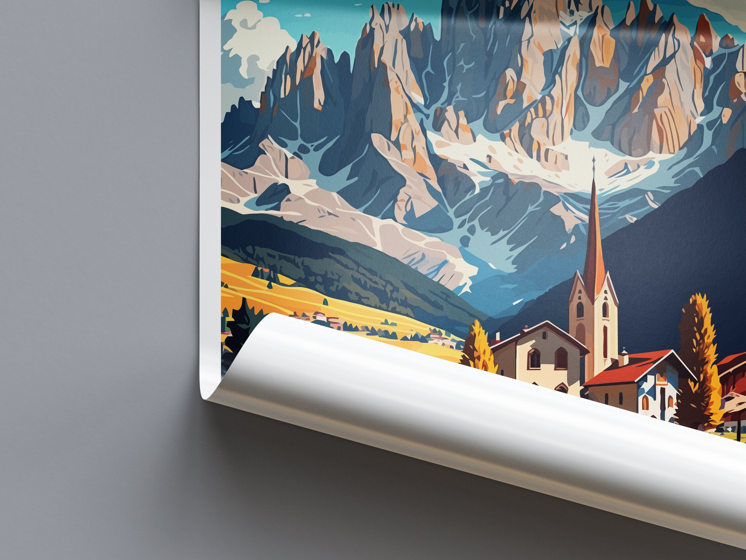 Cortina d'ampezzo Travel Print