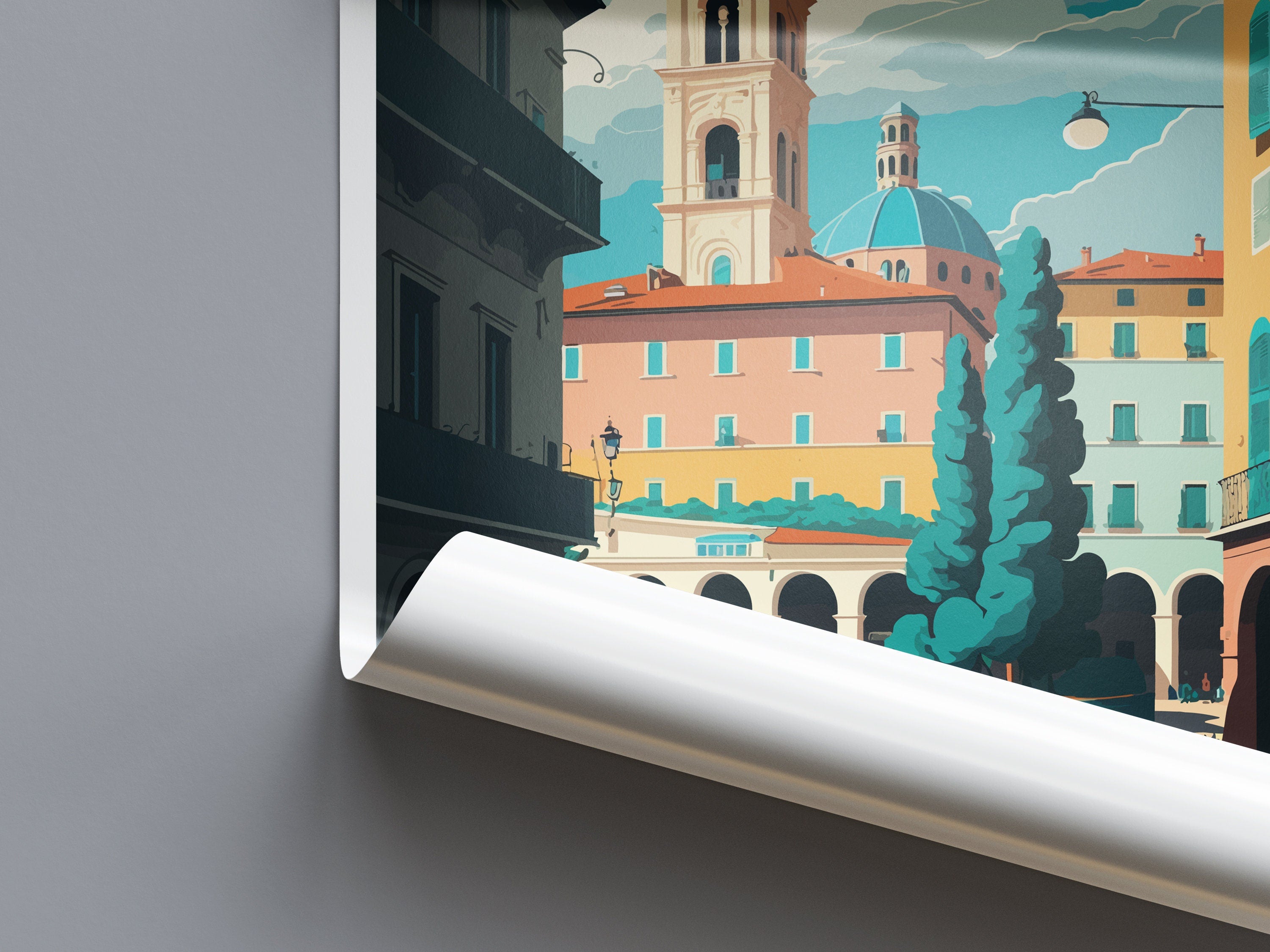 Bologna Travel Print