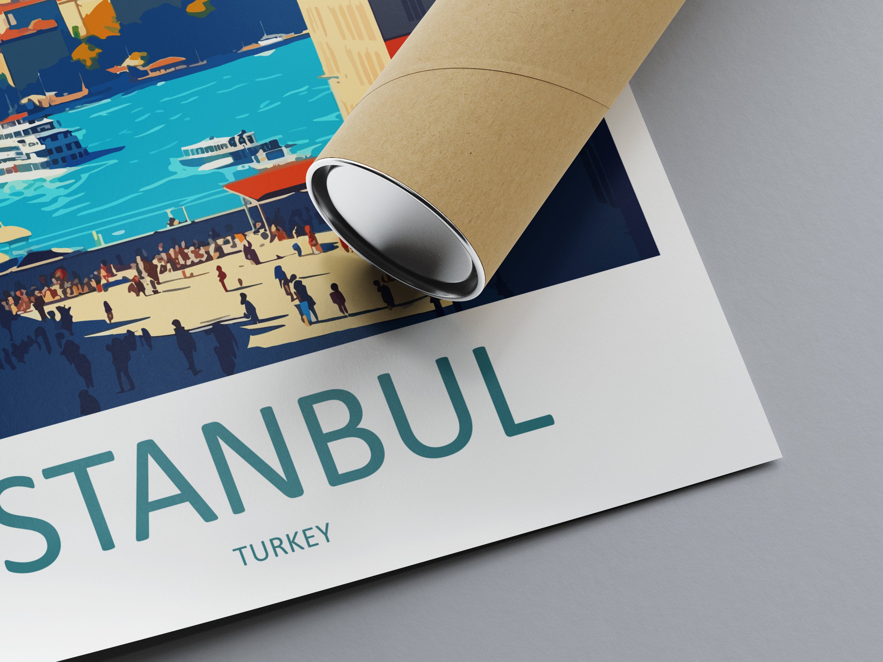 Istanbul Travel Print