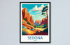 Sedona Travel Print Sedona Home Décor Arizona Art Print Sedona Wall Print For Sedona Gift Wall Hanging Arizona Sedona Desert Artwork Décor