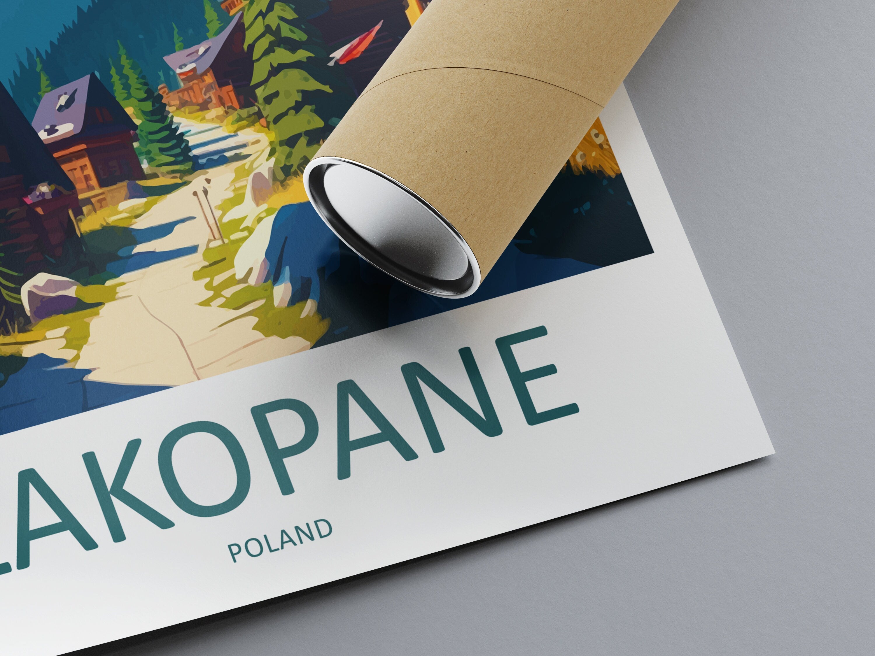 Zakopane Travel Print Zakopane Home Décor Poland Art Print Polish Wall Print For Zakopane Gift Wall Hanging Zakopane Artwork Décor