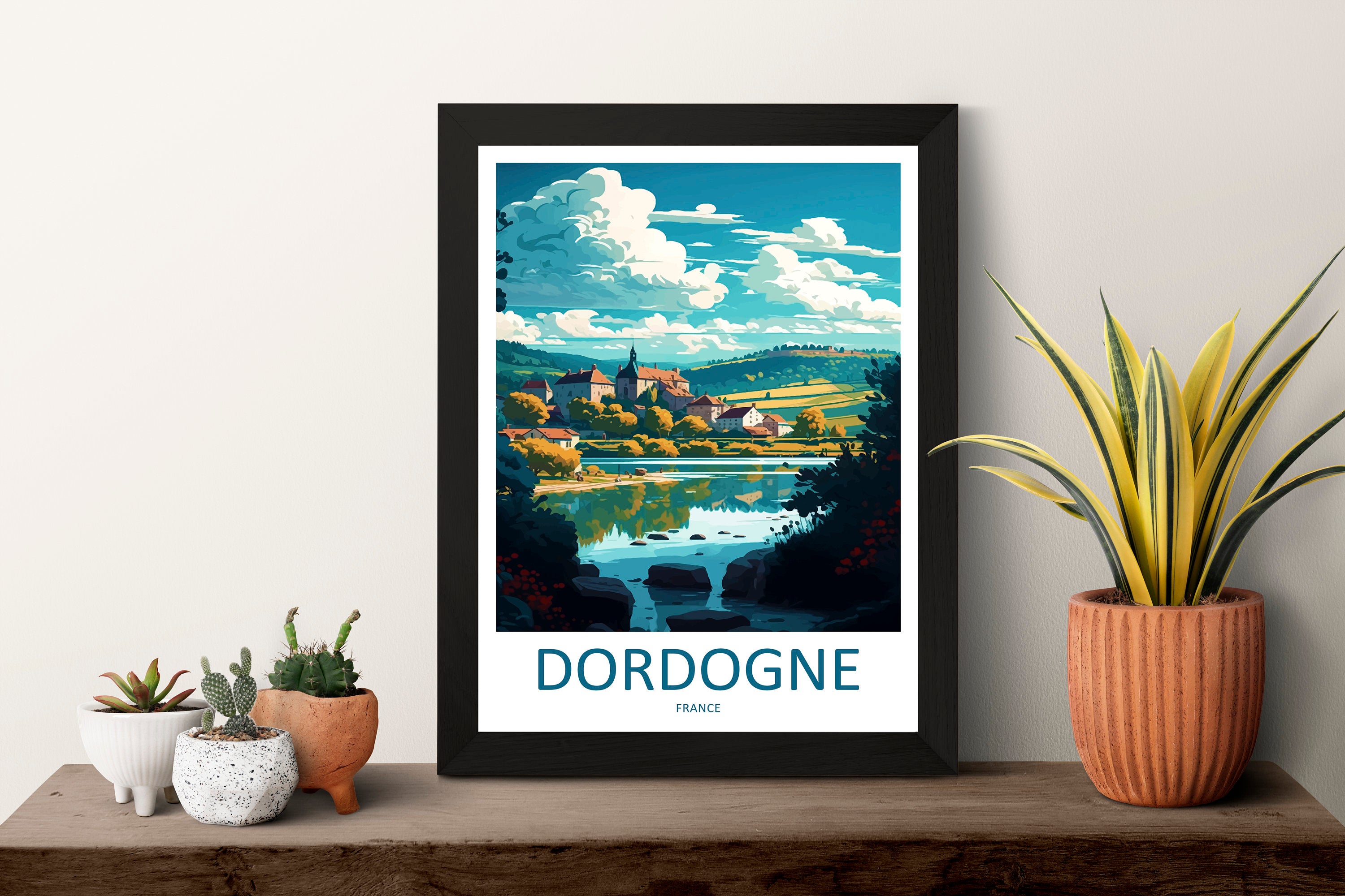 Dordogne Travel Print