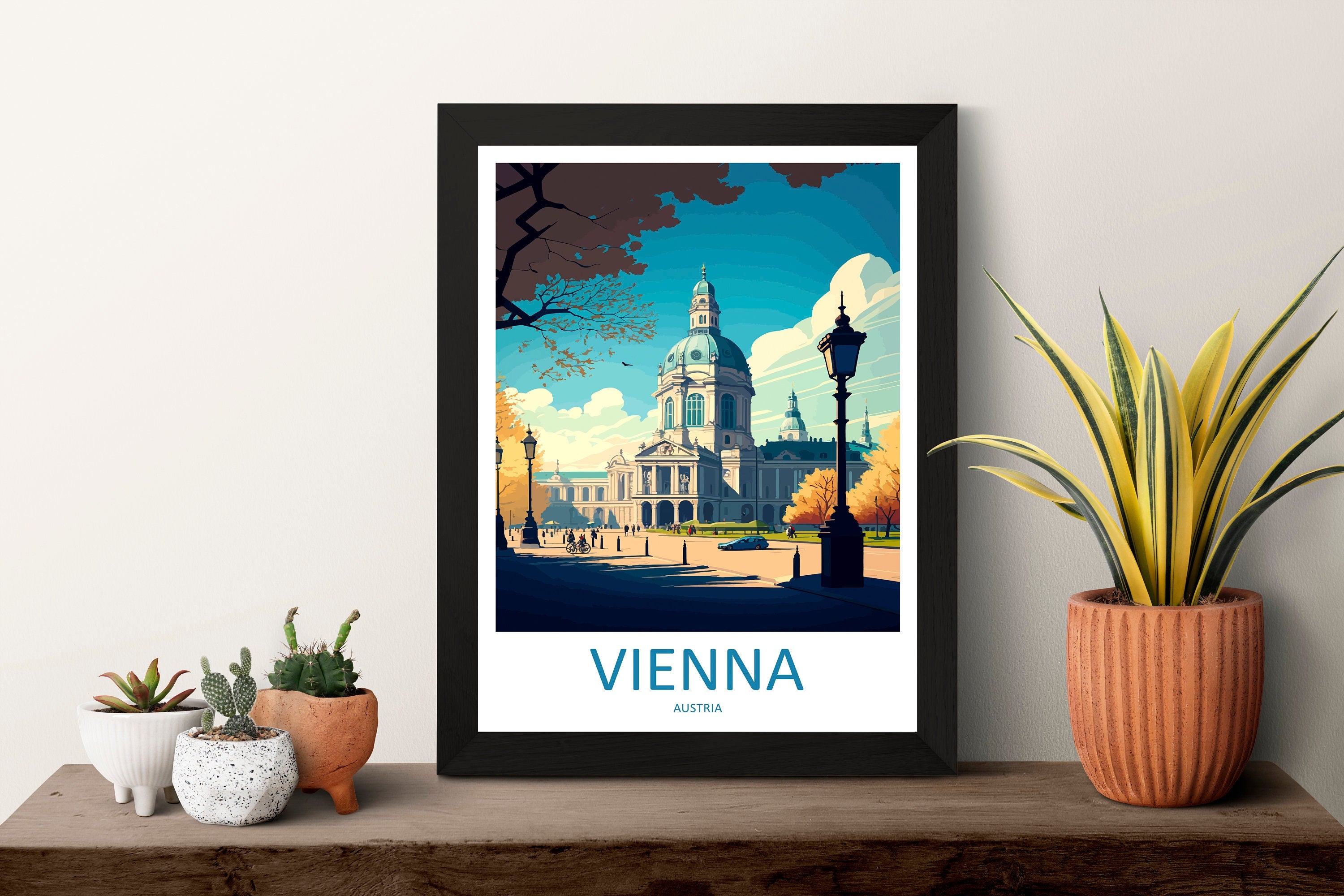 Vienna Travel Print