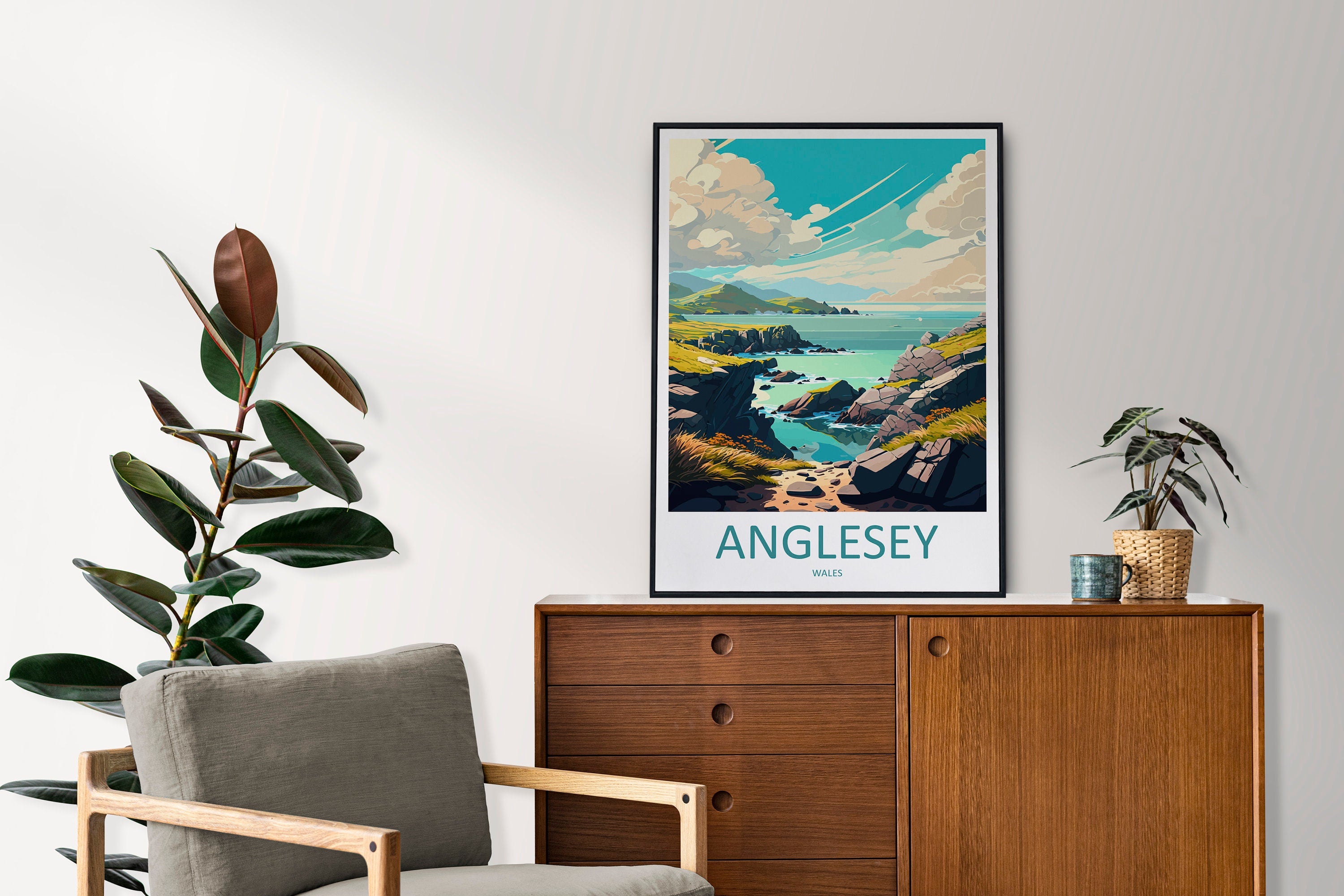 Anglesey Travel Print