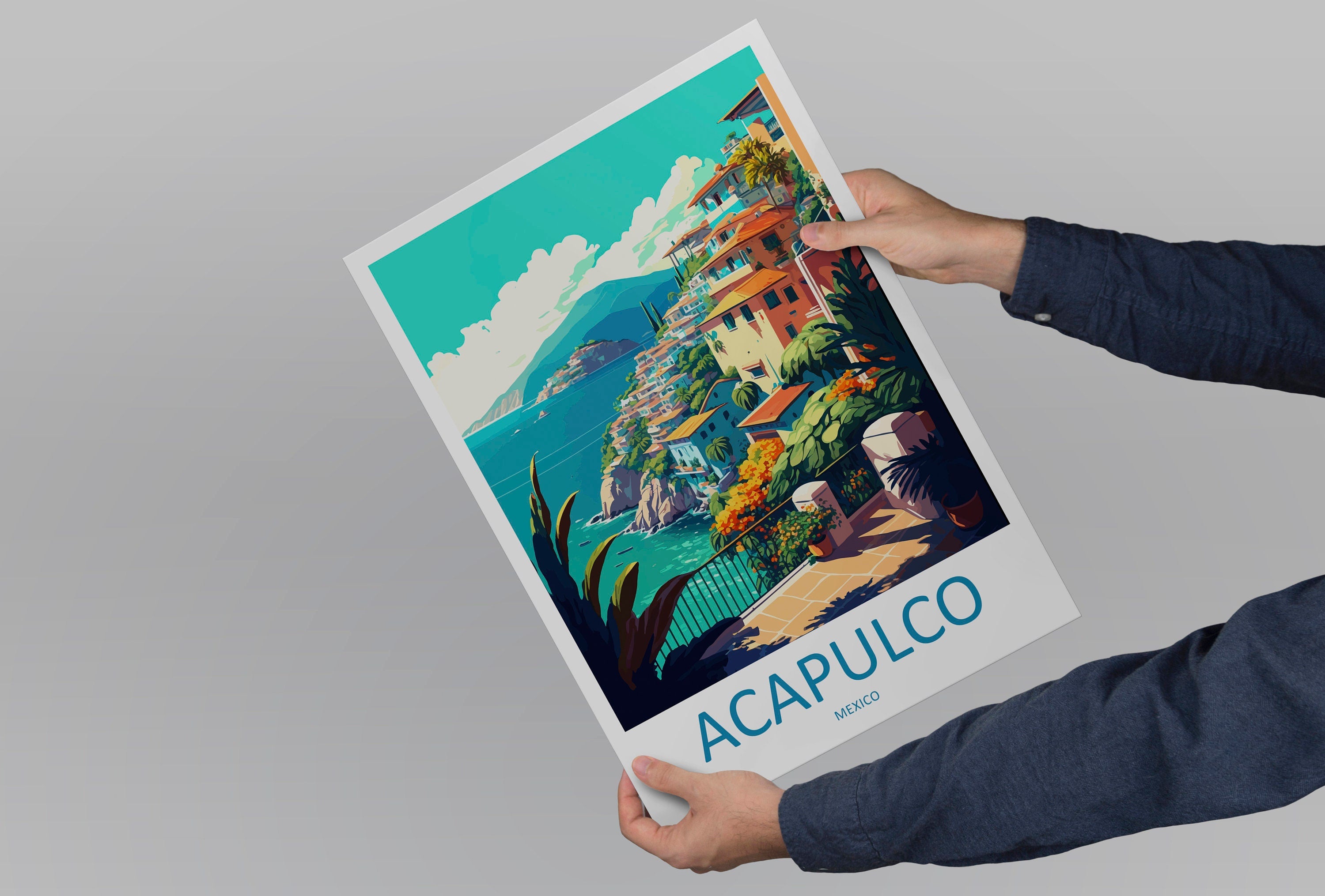 Acapulco Travel Print