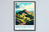 Malvern Hills Travel Print