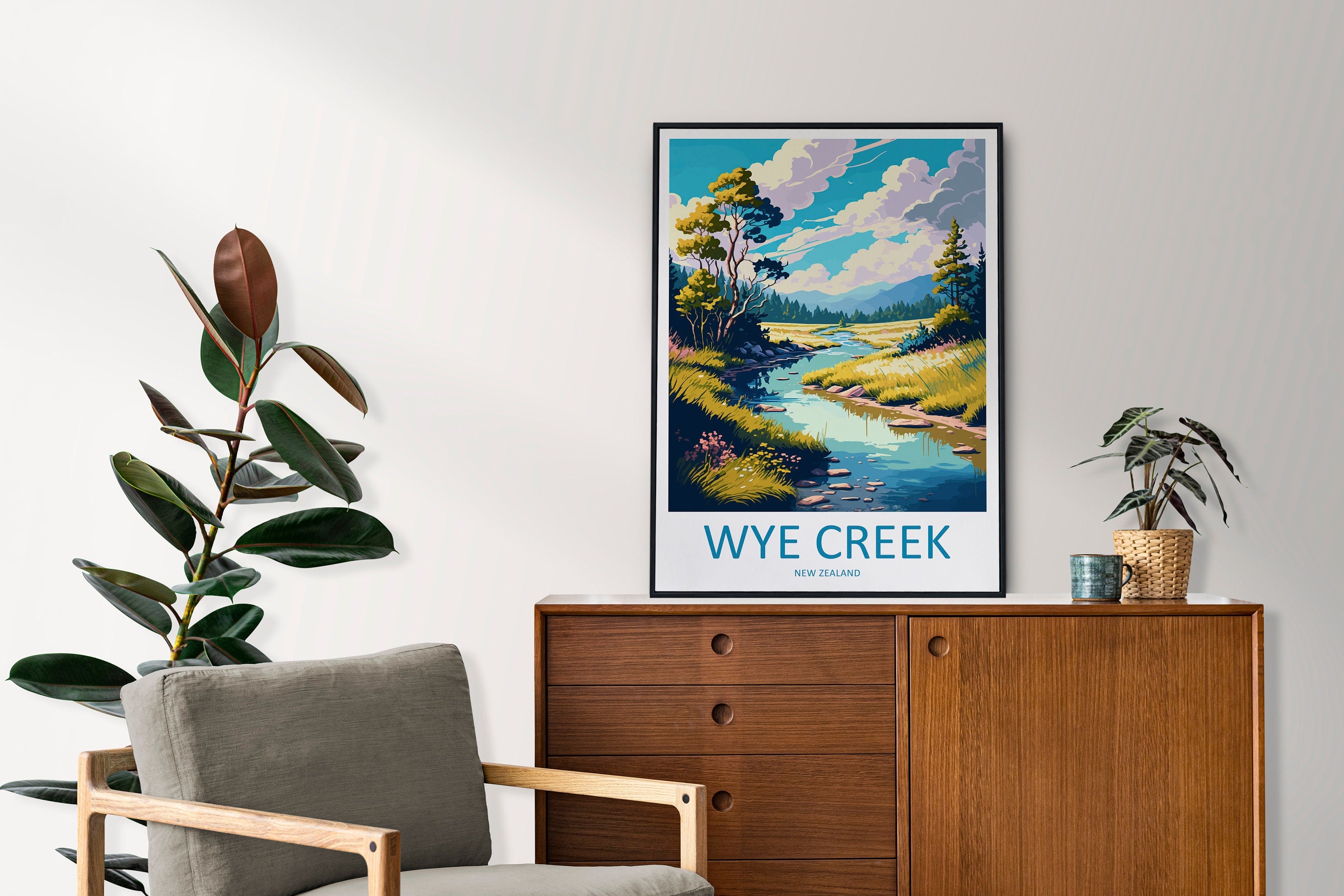 Wye Creek Travel Print