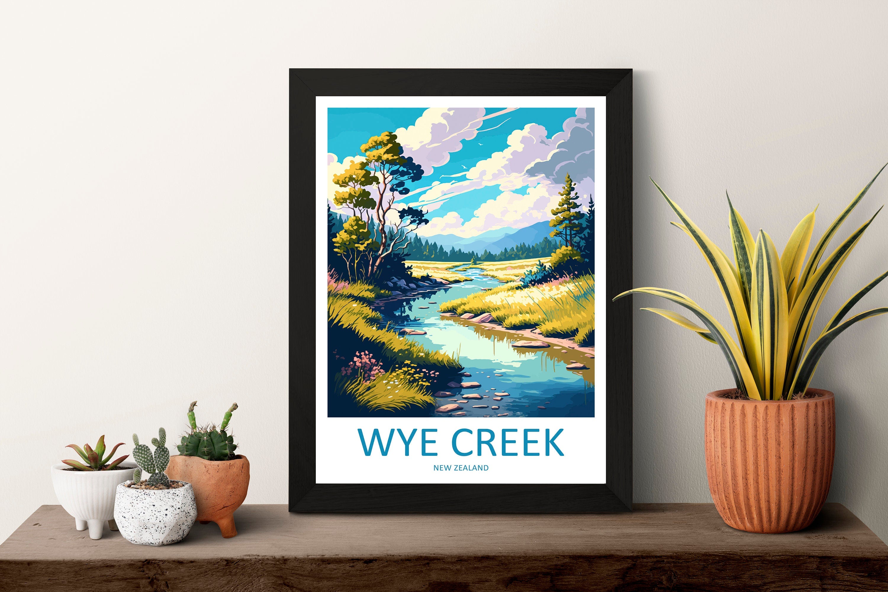 Wye Creek Travel Print