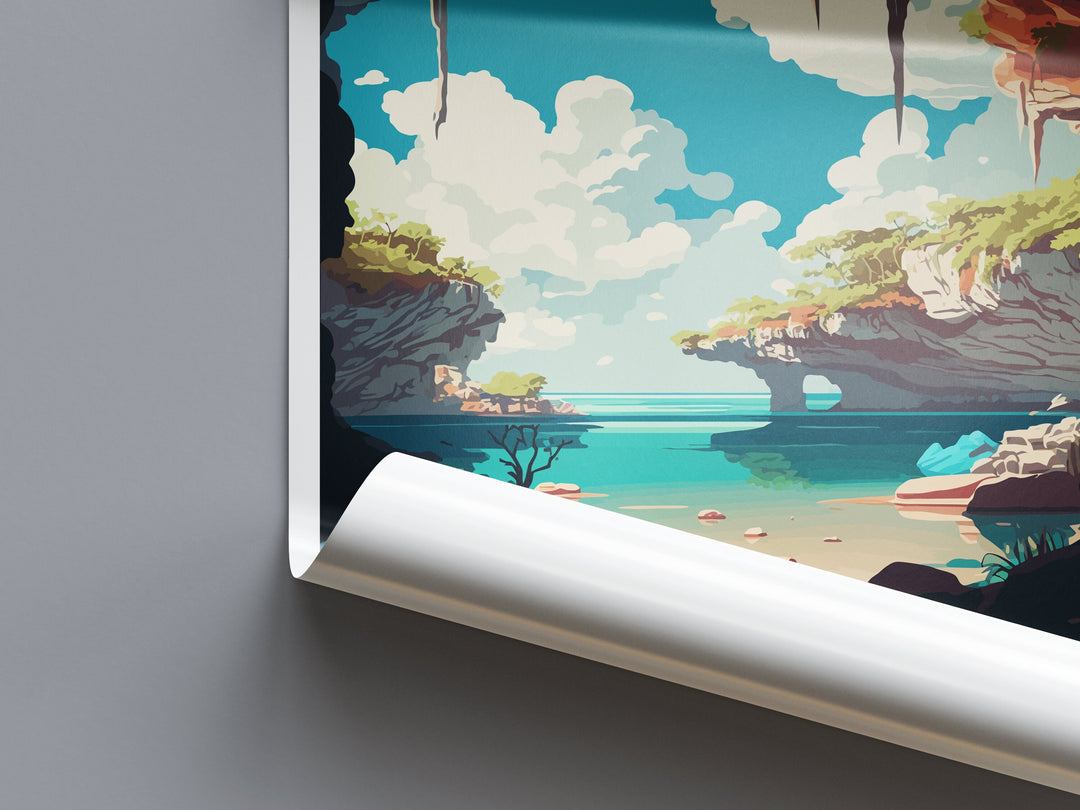 Yucantan Peninsula Travel Print Wall Art Yucantan Wall Hanging Home Decoration Yucantan Gift Art Lover Wall Art Print Art Yucantan Peninsula