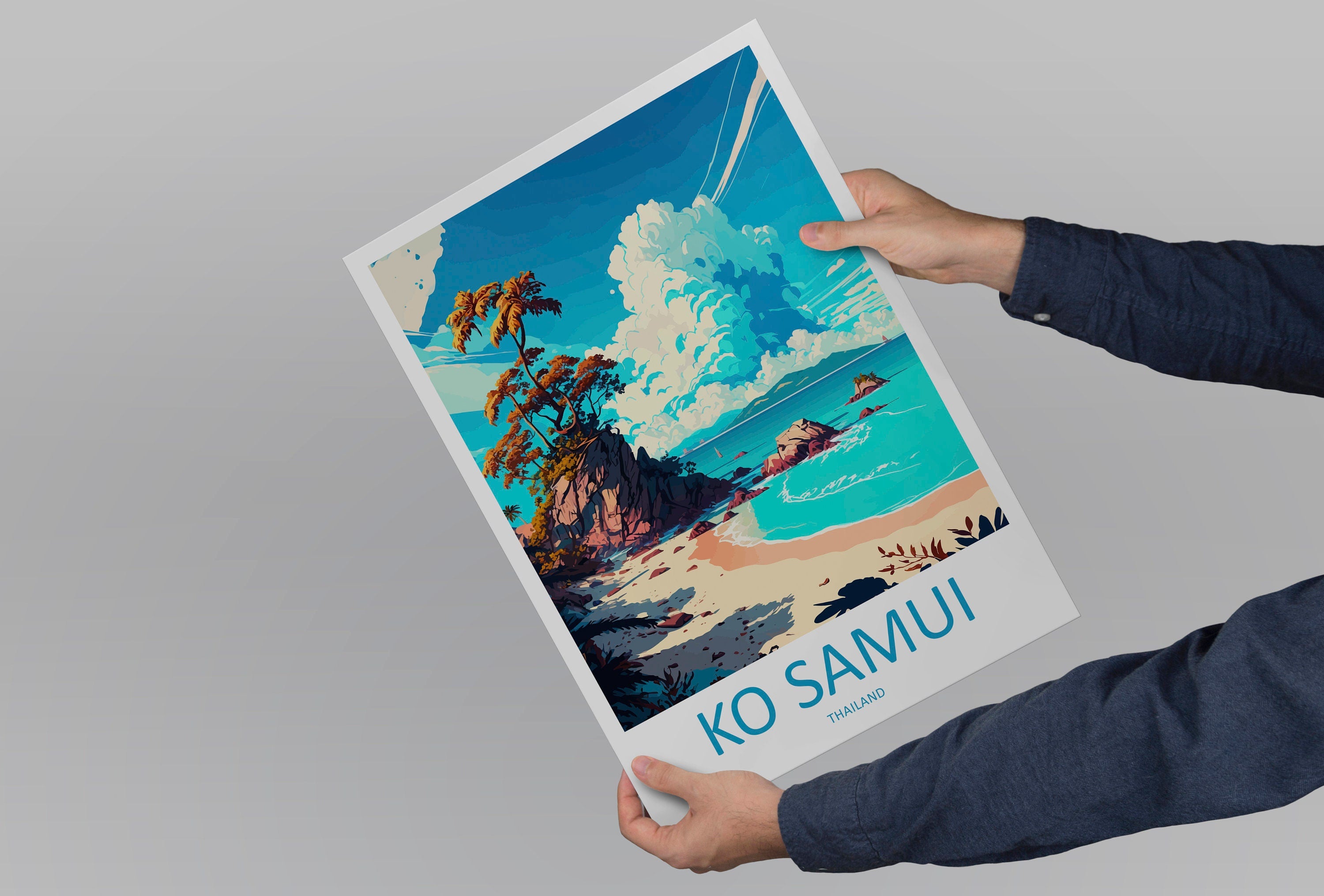 Ko Samui Travel Print