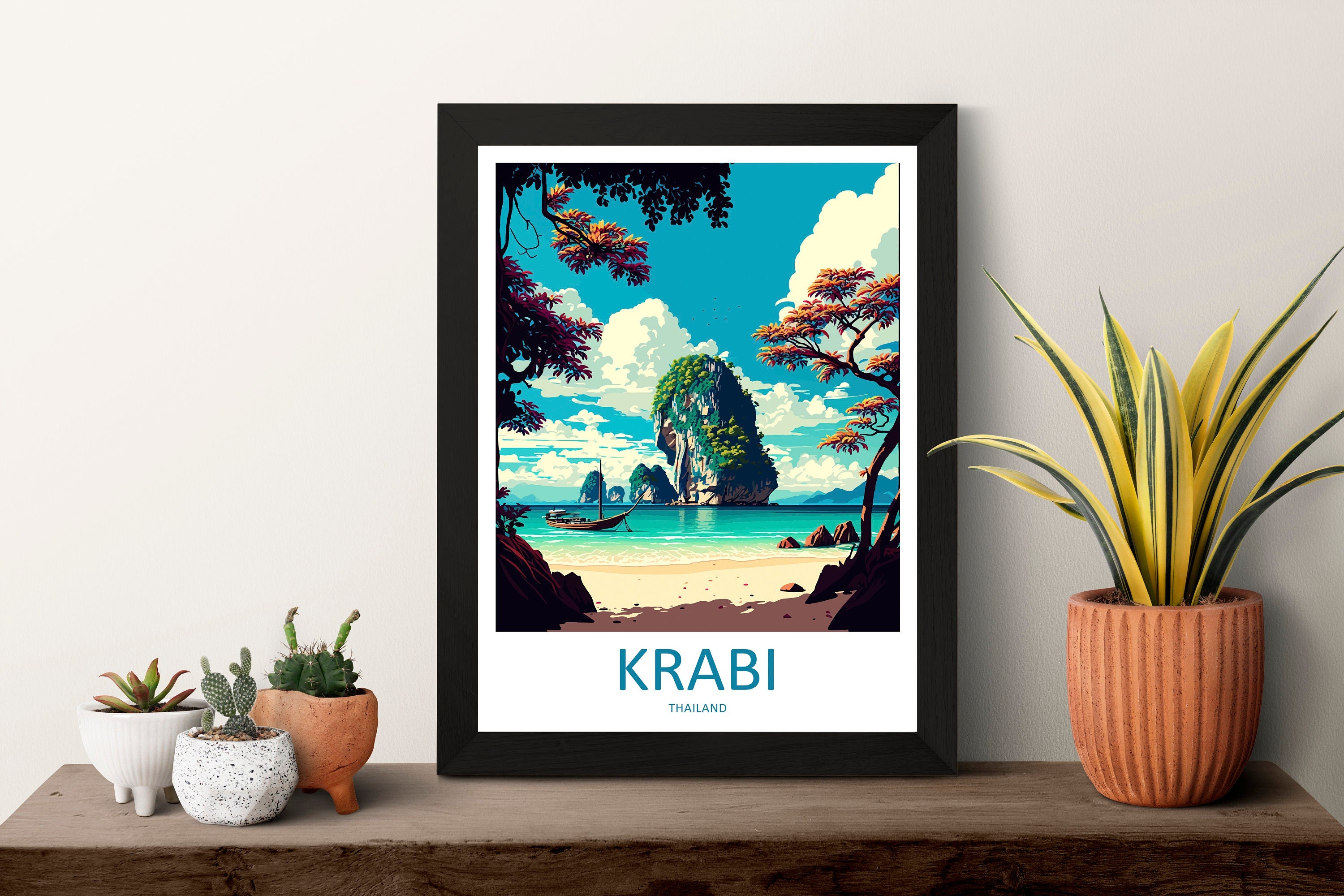 Krabi Travel Print